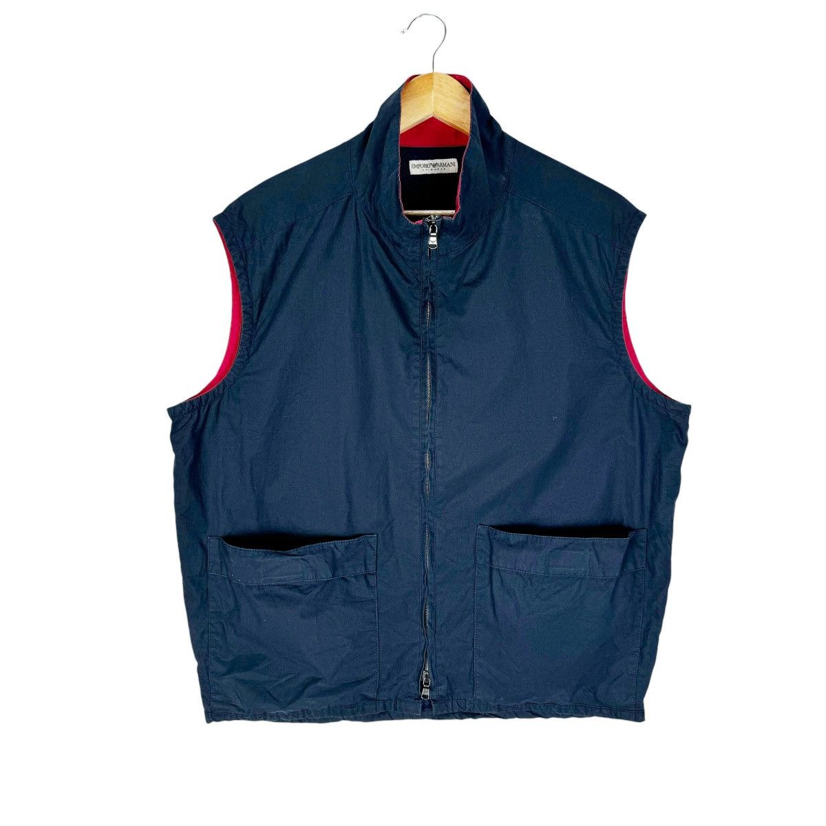 Armani ❄️EMPORIO ARMANI SWIMWEAR ZIPPER VEST Size US M / EU 48-50 / 2 - 3 Thumbnail
