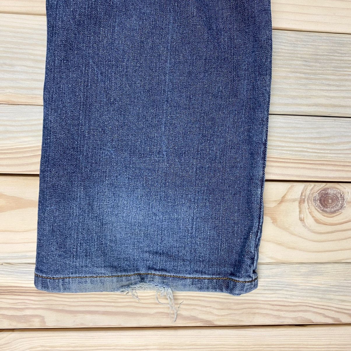 DC DC Aidan II Denim Jeans Big Logo printed on Back Size US 35 - 11 Thumbnail