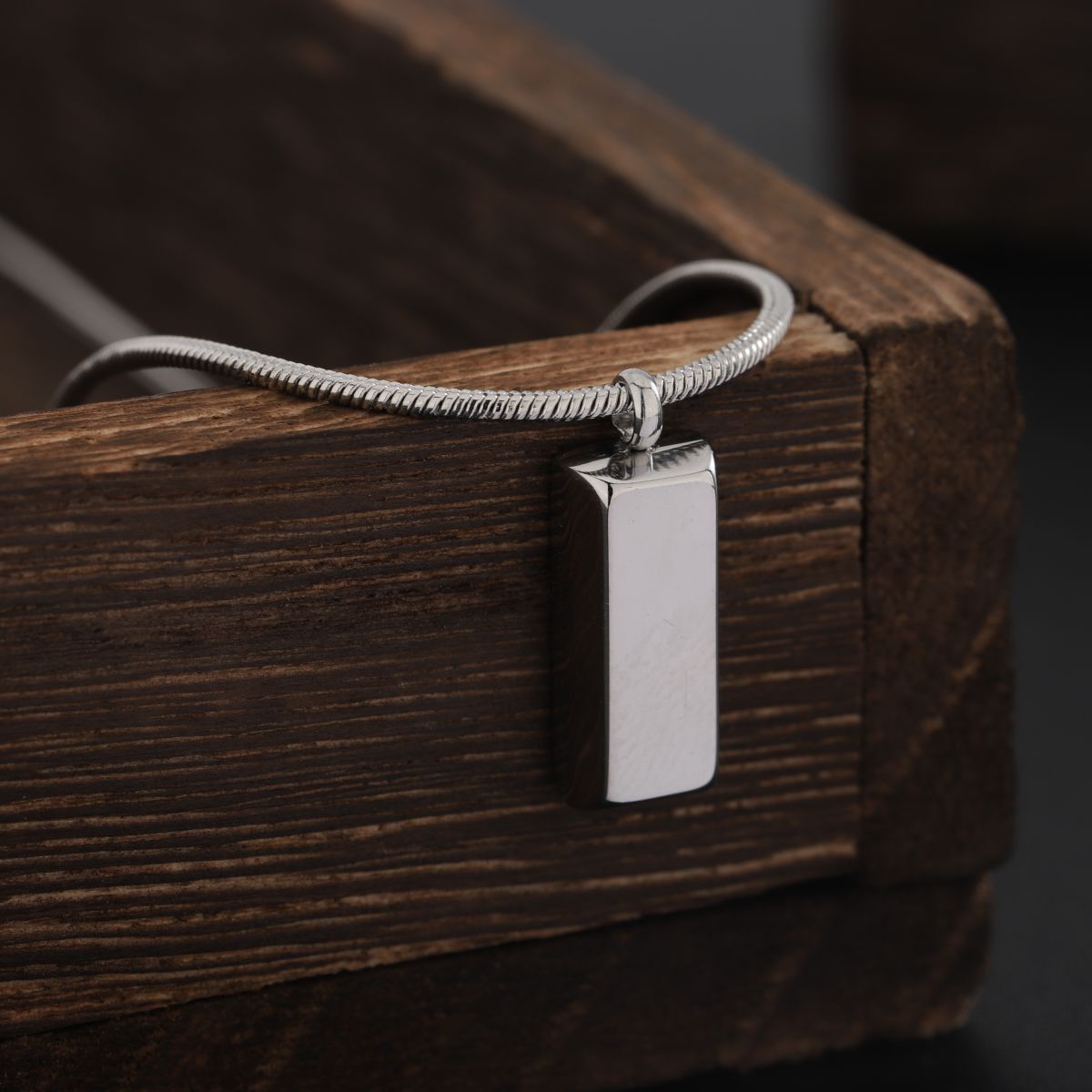 Japanese Brand Square Pendant Necklace Size ONE SIZE - 6 Thumbnail