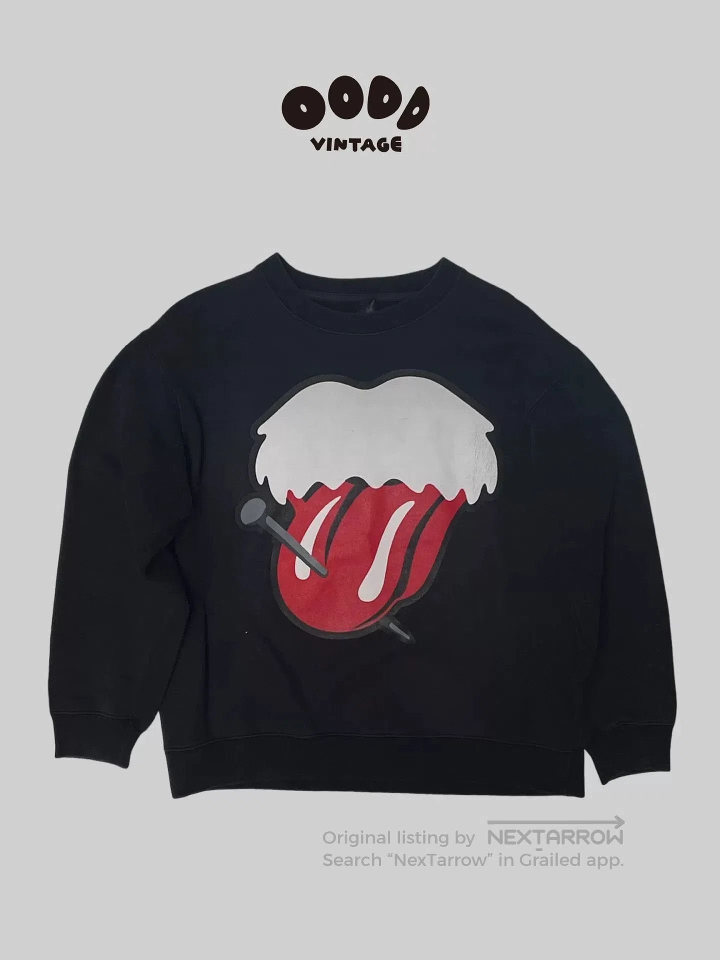 Number (N)ine Number (N)ine Rolling Stones Sweatshirt. Size US L / EU 52-54 / 3 - 1 Thumbnail