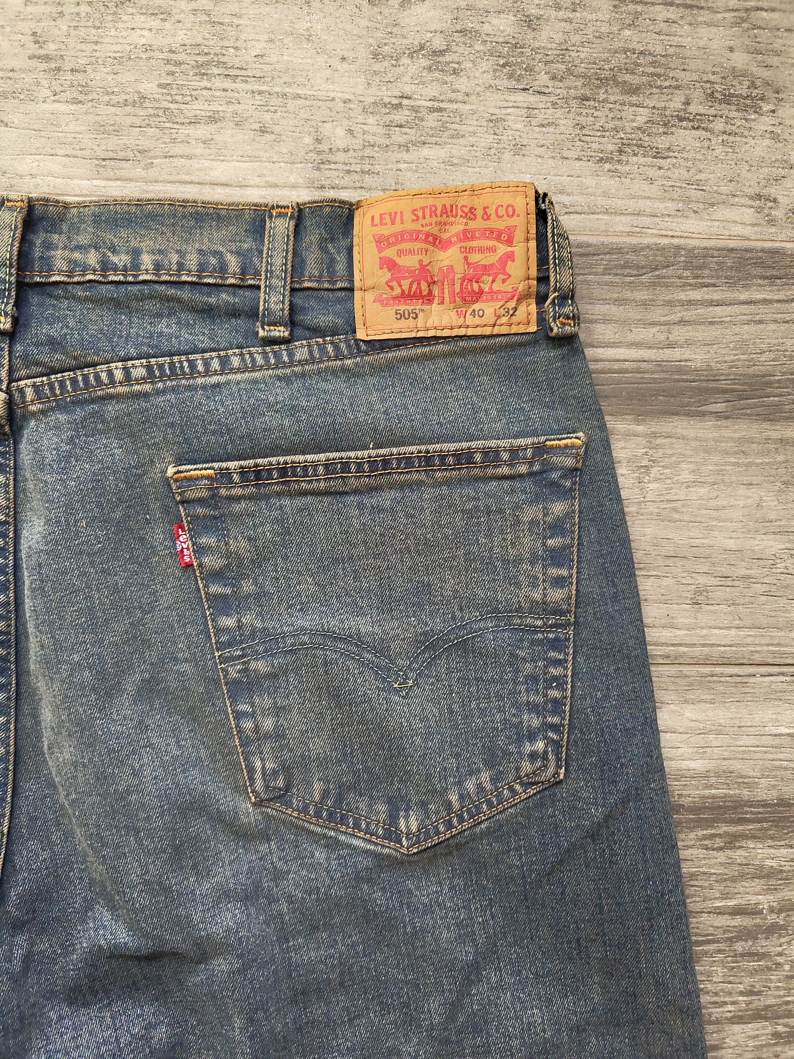 Levi's Levi's 505 W40 L32 Dusty blue Size US 40 / EU 56 - 3 Thumbnail