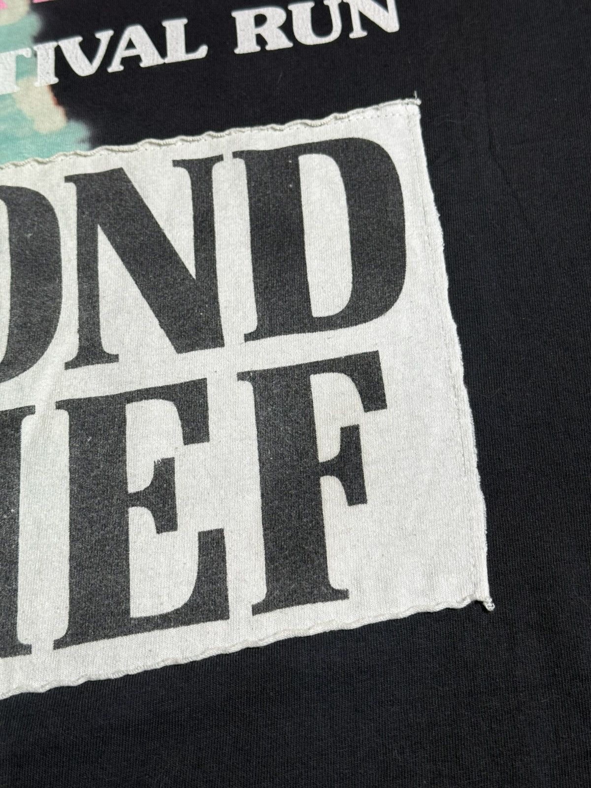 Travis Scott Travis Scott Astrofest 19' Tie-Dye Tee "Black" [XL] PREOWNED Size US XL / EU 56 / 4 - 6 Thumbnail