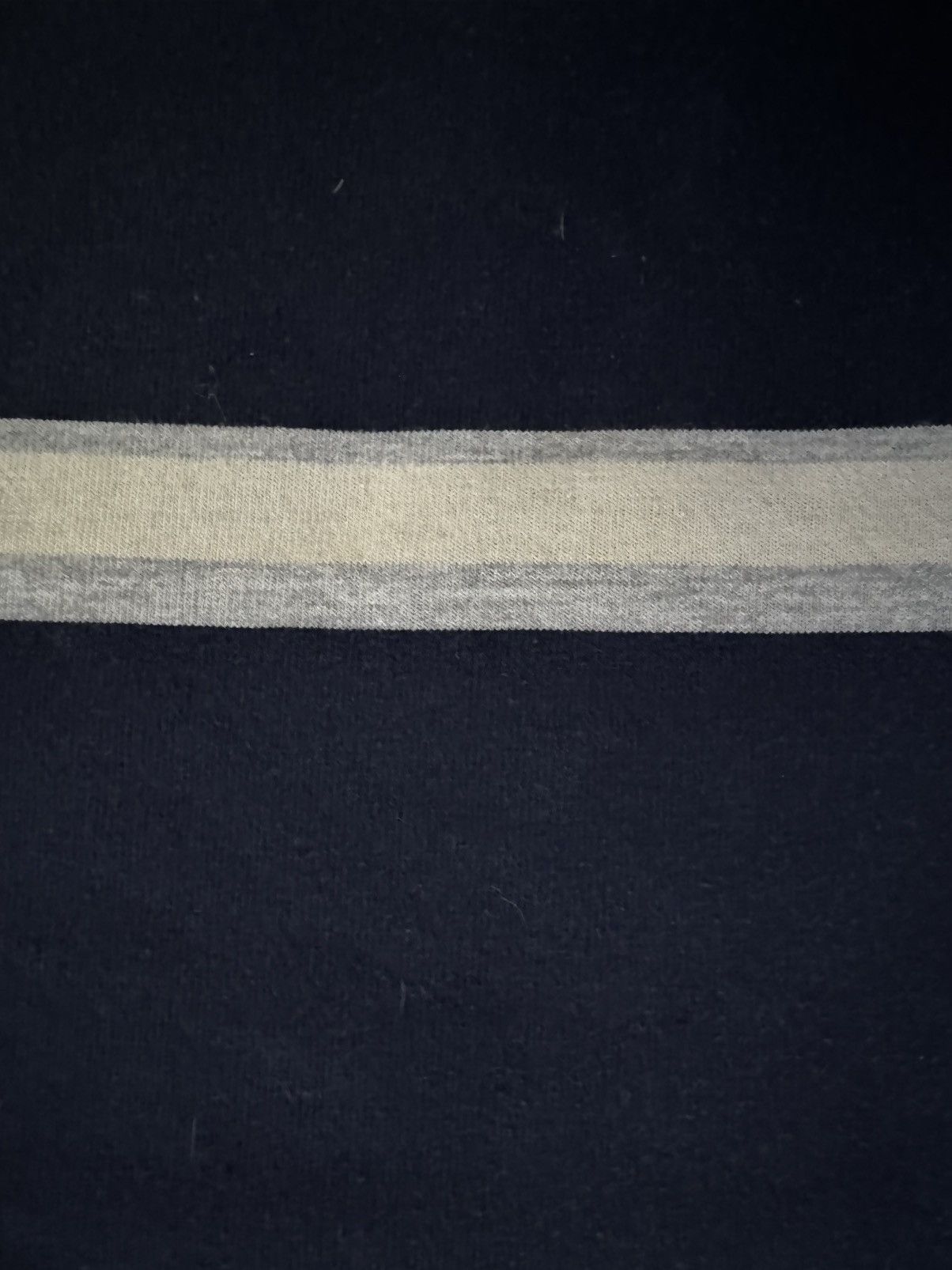 Vintage white gray & navy vintage tee Size US M / EU 48-50 / 2 - 2 Thumbnail