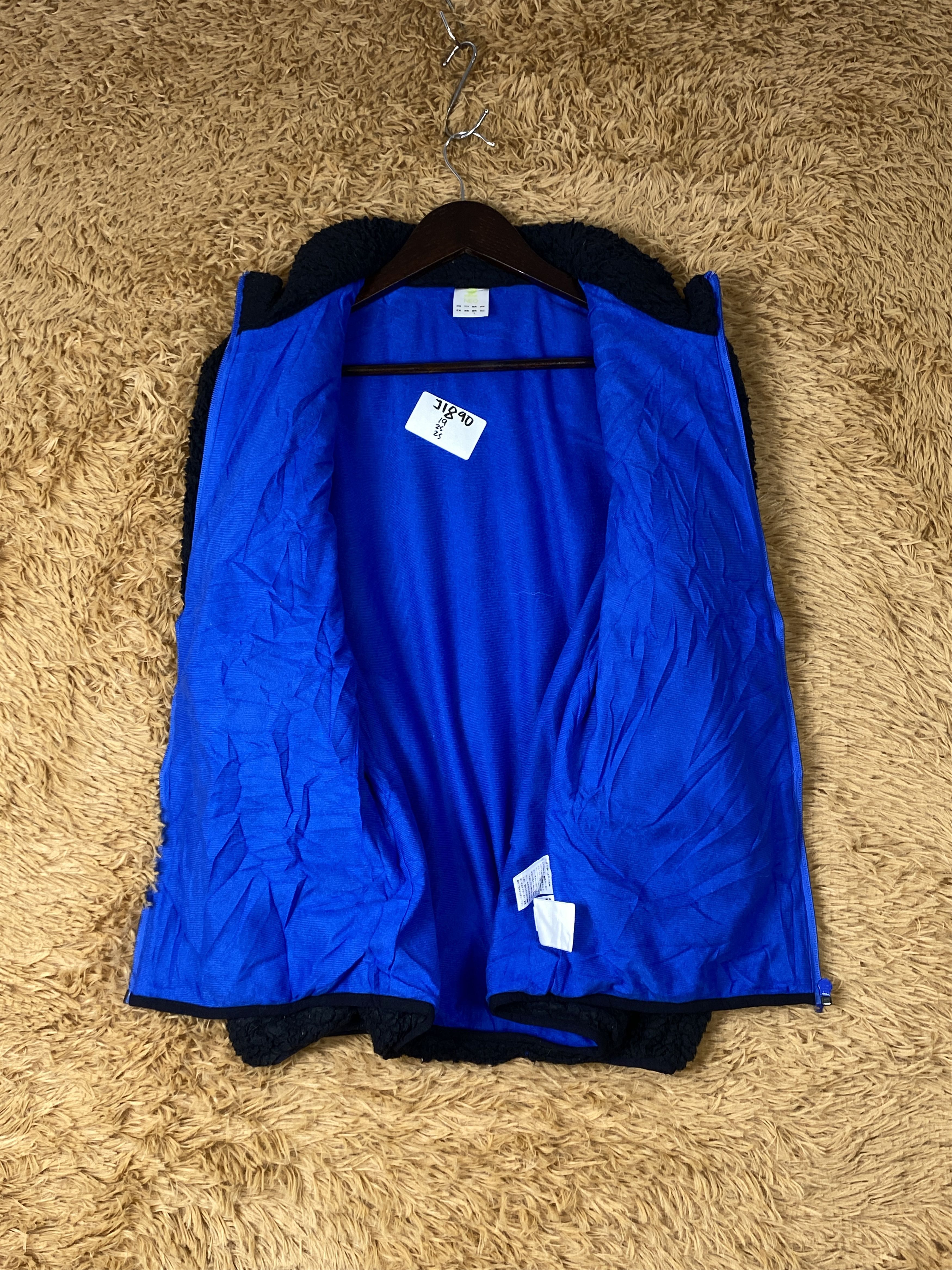 Adidas Vintage Adidas Neo Fleece Zip Up Jacket J1890 Size US S / EU 44-46 / 1 - 6 Thumbnail