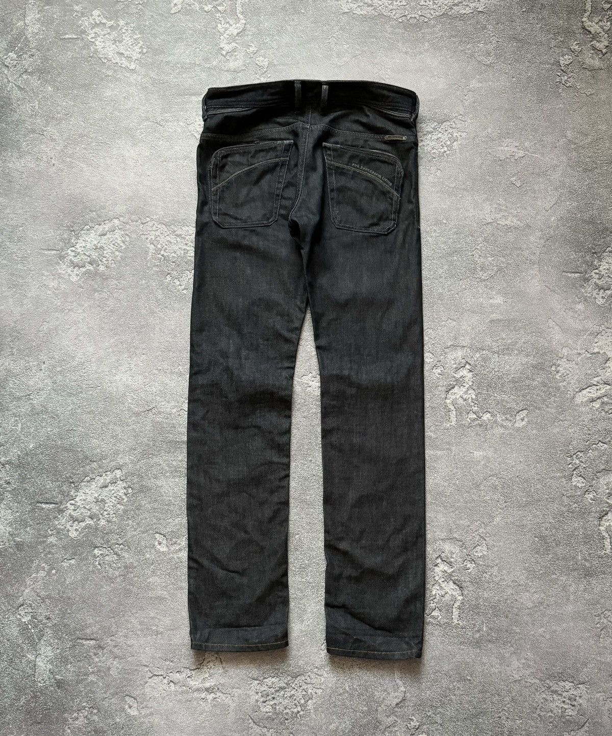 Diesel × Diesel Black Gold Diesel 31/34 Poiak wash 0088z denim pant trouser Jean chino Size US 31 - 4 Thumbnail