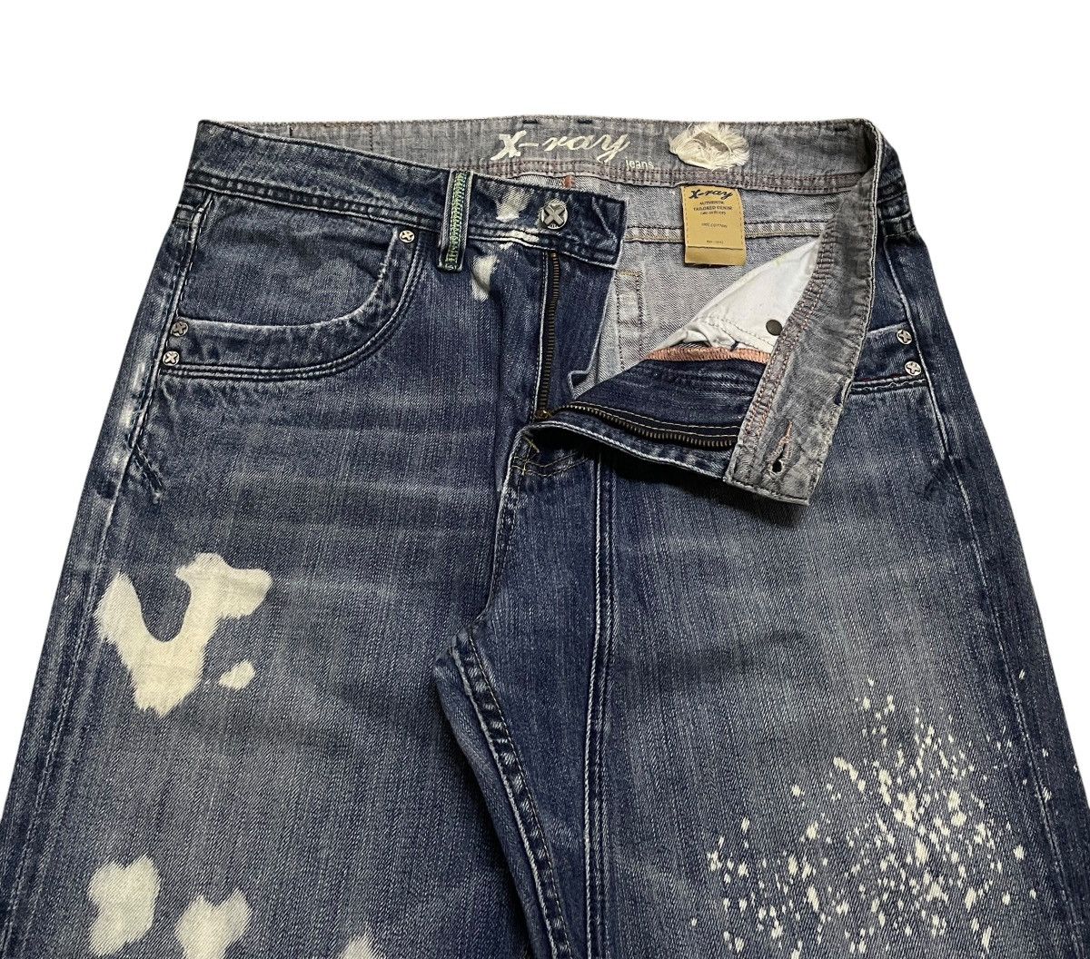 Japanese Brand Very Rare Vintage Japanese Brand X-ray Flared Jeans 1990s Size US 36 / EU 52 - 7 Thumbnail