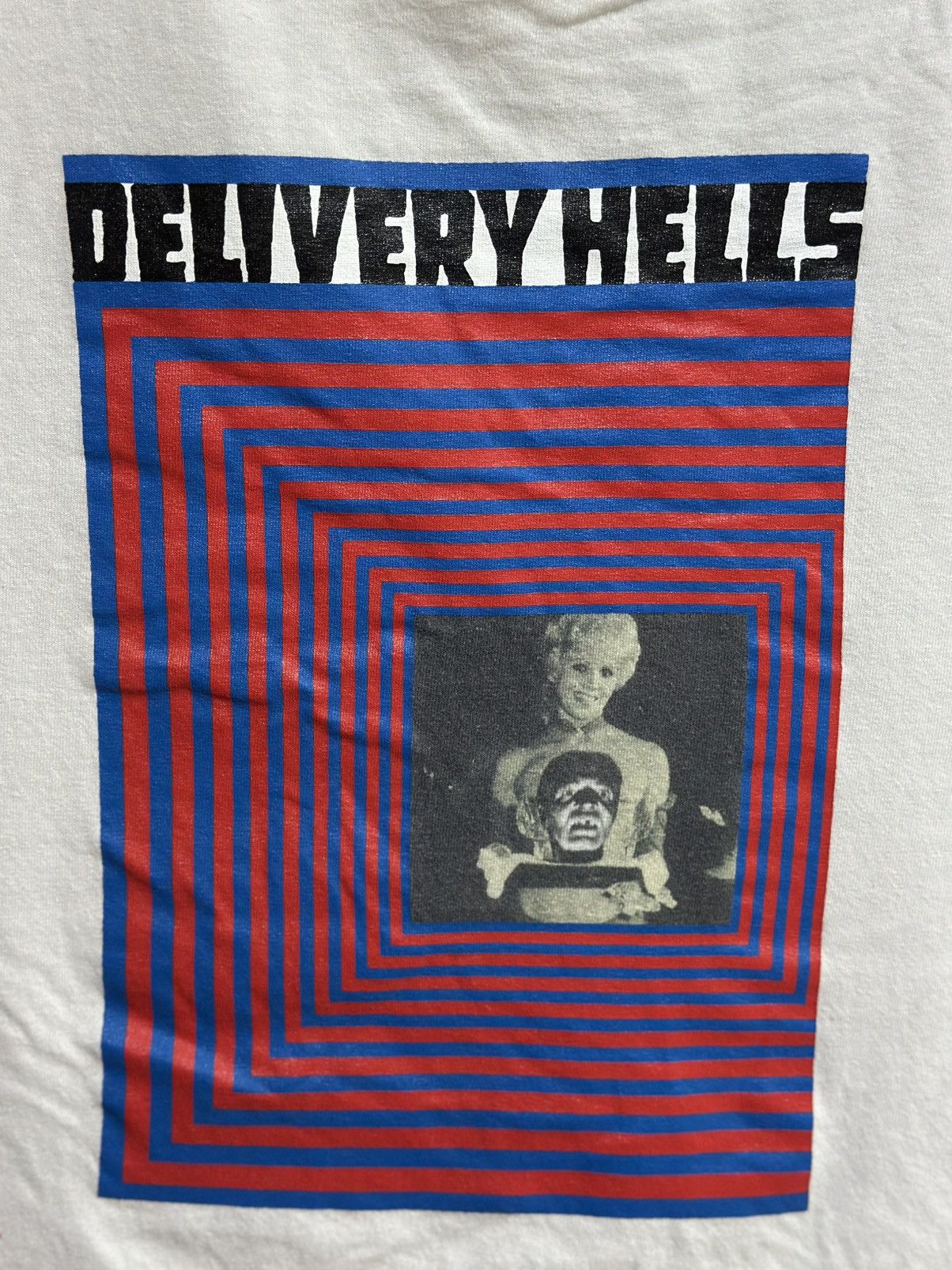 Beams Plus × Flagstuff × Vintage Vintage FlagStuff Delivery Hells Faded Tee Size US L / EU 52-54 / 3 - 2 Thumbnail