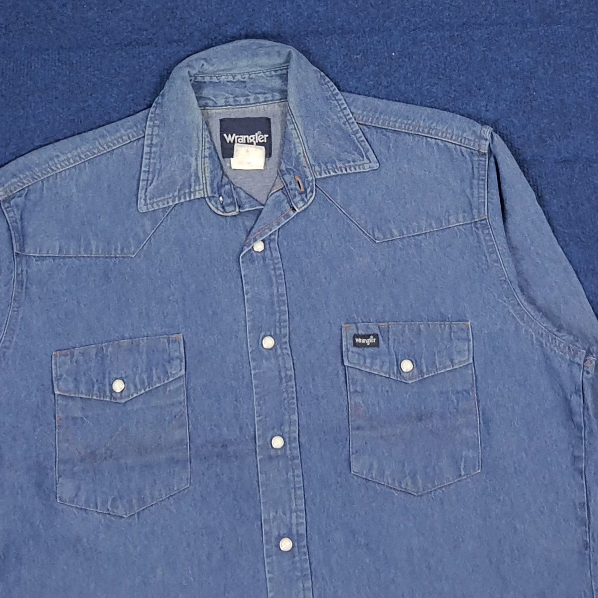 Wrangler Vintage Wrangler Denim Western Rugged Ranchwear C276N23 Size US L / EU 52-54 / 3 - 2 Thumbnail