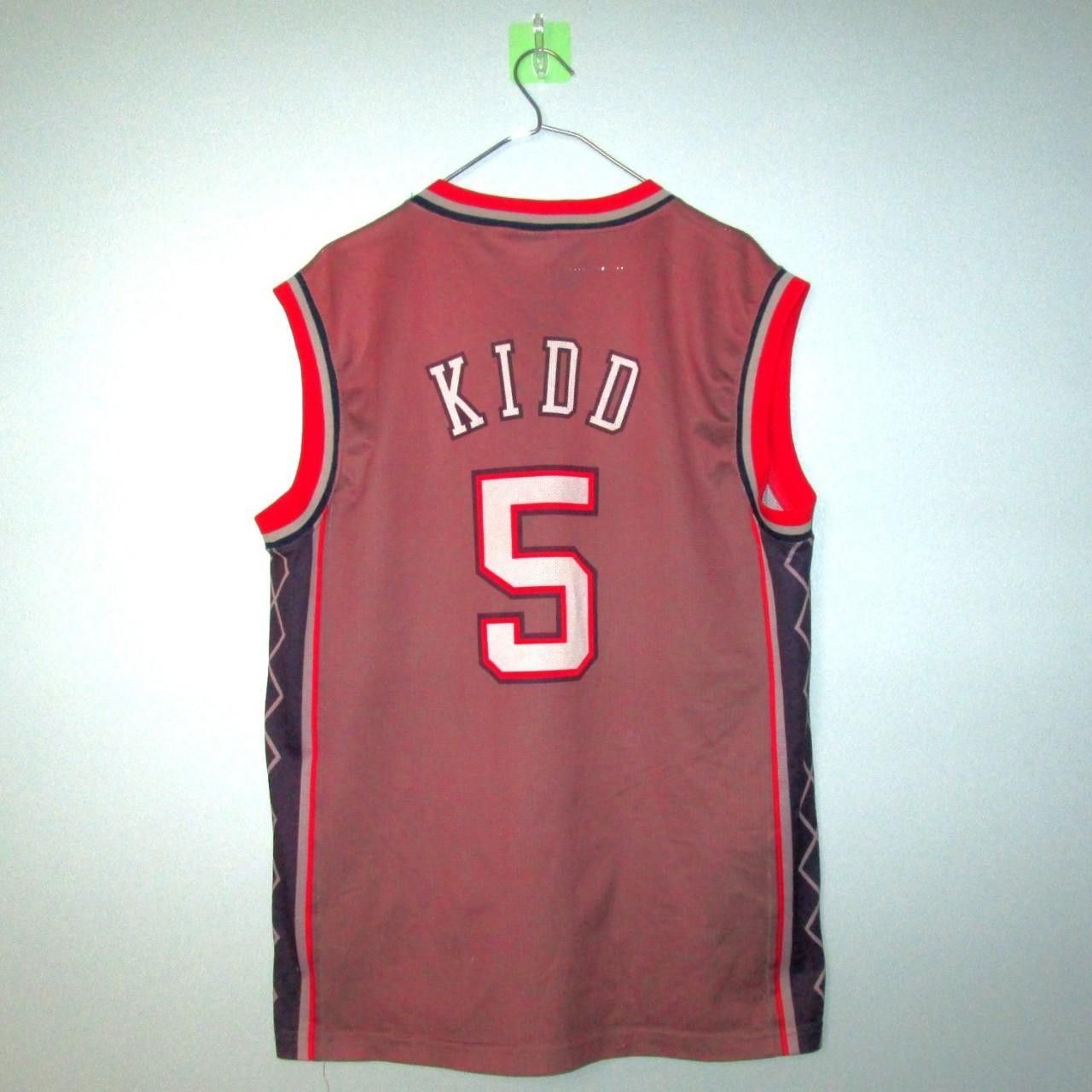 Champion New Jersey USA 90s Jersey Shirt basketball Size US L / EU 52-54 / 3 - 2 Thumbnail