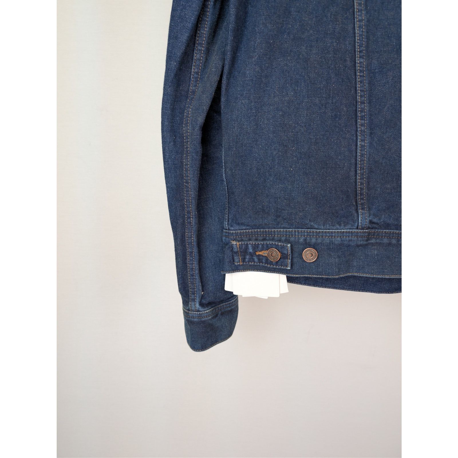 Celine o1rshd1 CELINE PARIS patch on the back Trucker Denim Jacket Size US L / EU 52-54 / 3 - 14 Thumbnail