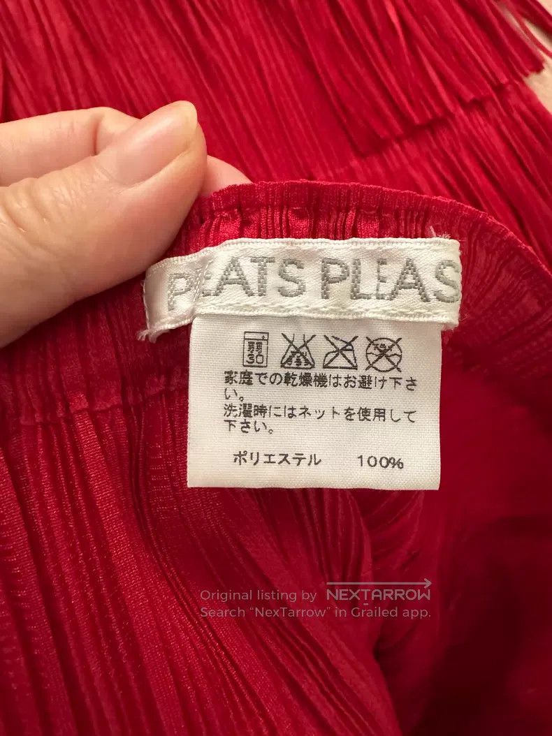 Issey Miyake Issey Miyake Red tassel vest Size L / US 10 / IT 46 - 2 Thumbnail