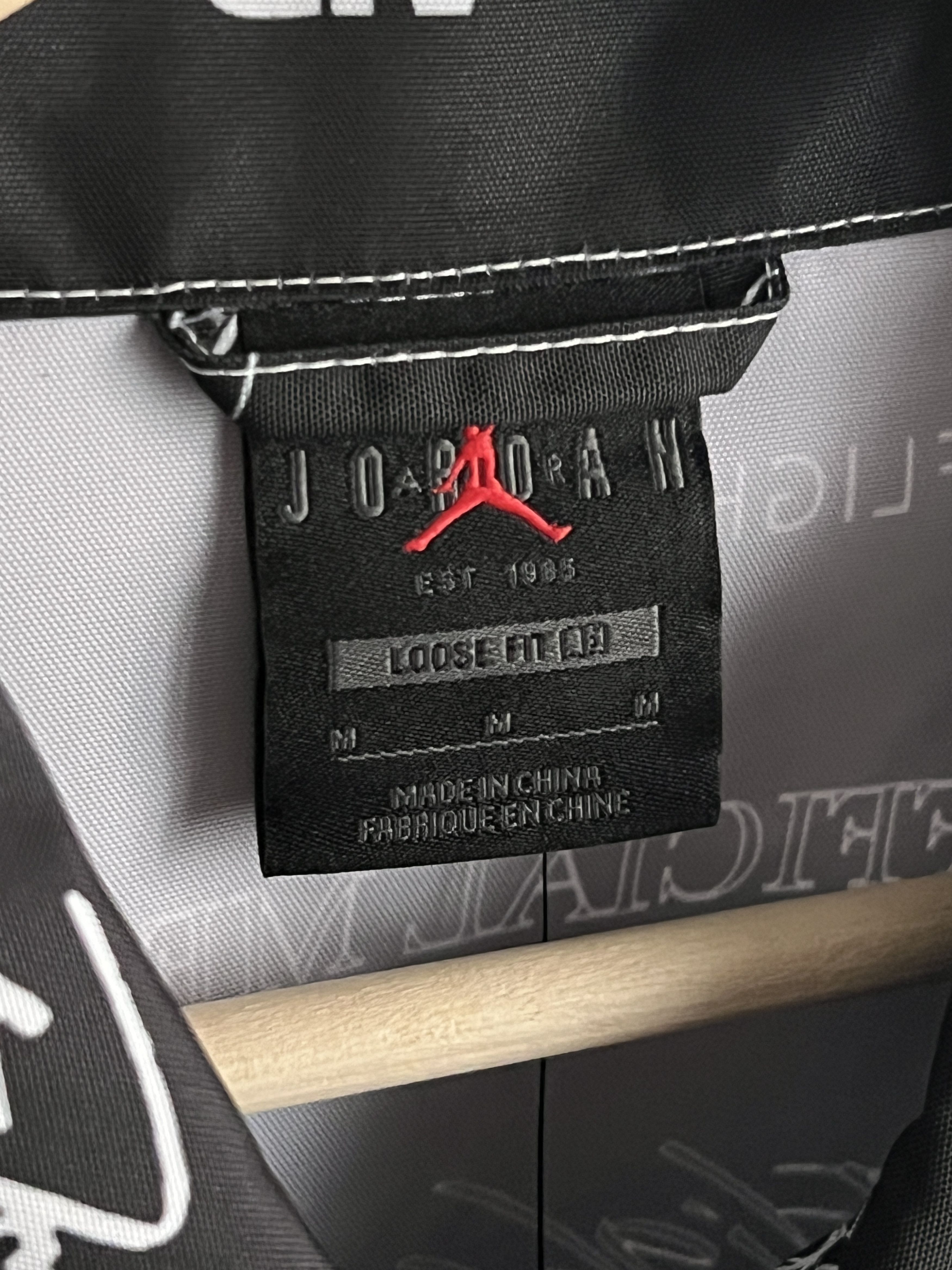 Jordan Brand × Nike Jordan Monogram Light Jacket Overshirt Windbreaker Nylon Size US M / EU 48-50 / 2 - 5 Thumbnail
