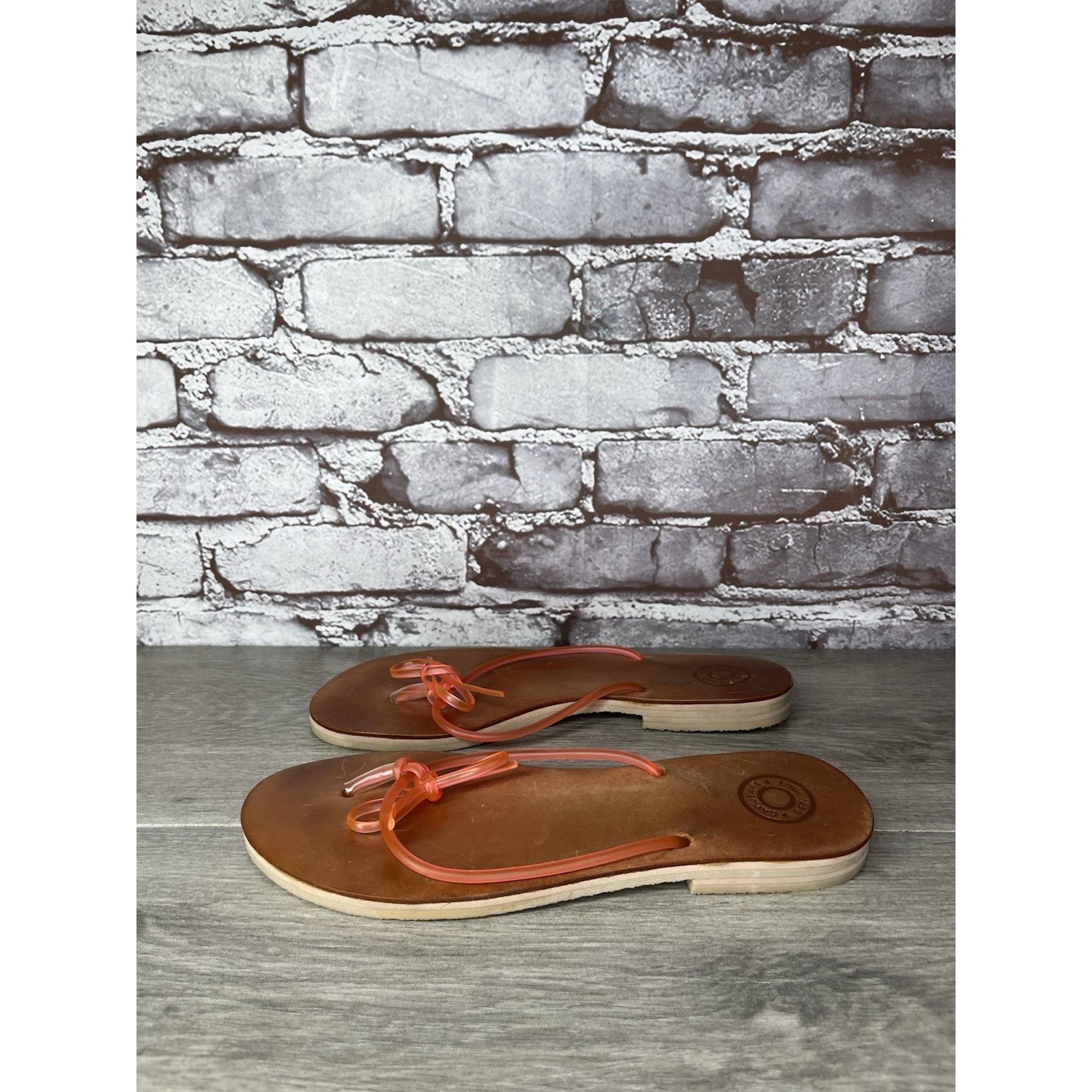 Gap Gap Sandals Flip Flop Thong Pink Toe Post Slip On Casual Fla Size US 8 / IT 38 - 14 Thumbnail