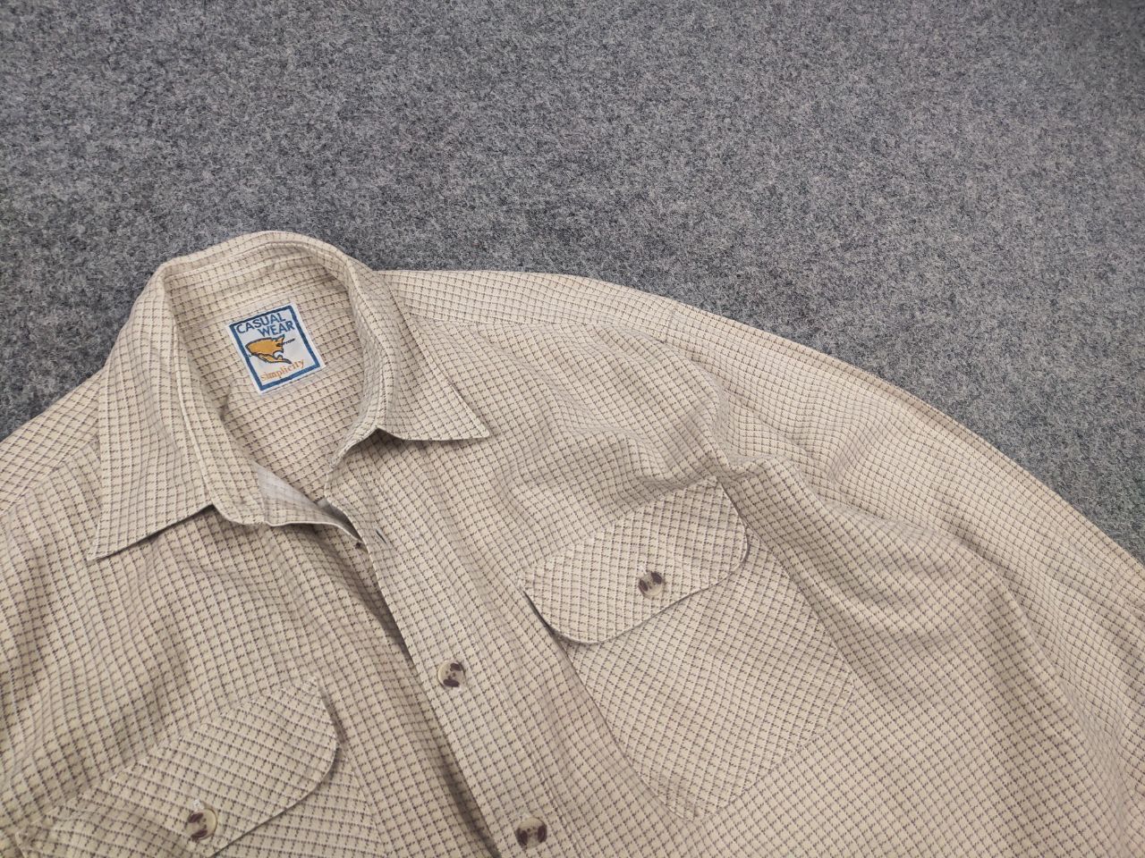 Japanese Brand Vintage 90's Simplicity Japanese flannel loose-fit shirt Size US M / EU 48-50 / 2 - 4 Thumbnail