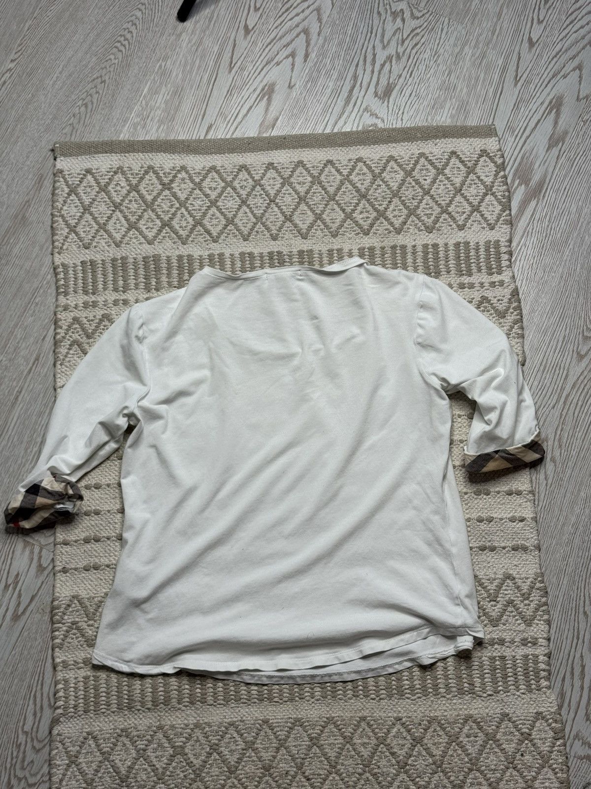 Burberry Burberry Women’s White 3/4 Sleeves Blouses size M Size M / US 6-8 / IT 42-44 - 8 Thumbnail