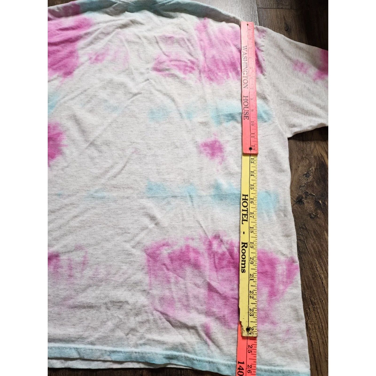 Vintage VINTAGE MENS XL BAKER CITY OREGON TIE DYE T SHIRT GRAY DISTRESSED Size US XL / EU 56 / 4 - 2 Thumbnail