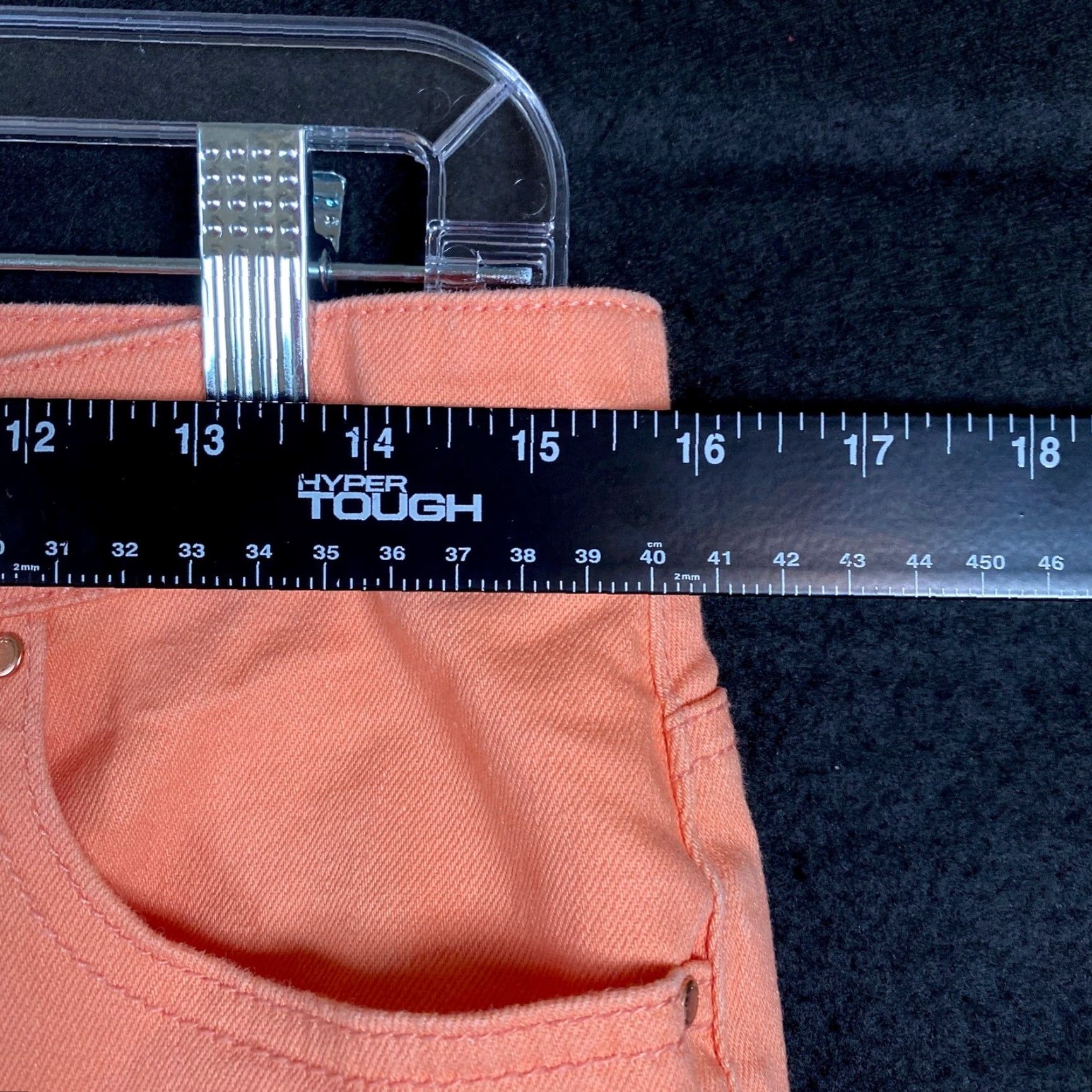 Vintage Chicos Womens Jeans Orange Platinum Ankle Cropped Embroidered Stretch 0 S Denim 5-Pocket Regular Zip Button Womens Size 28" / US 6 / IT 42 - 6 Thumbnail