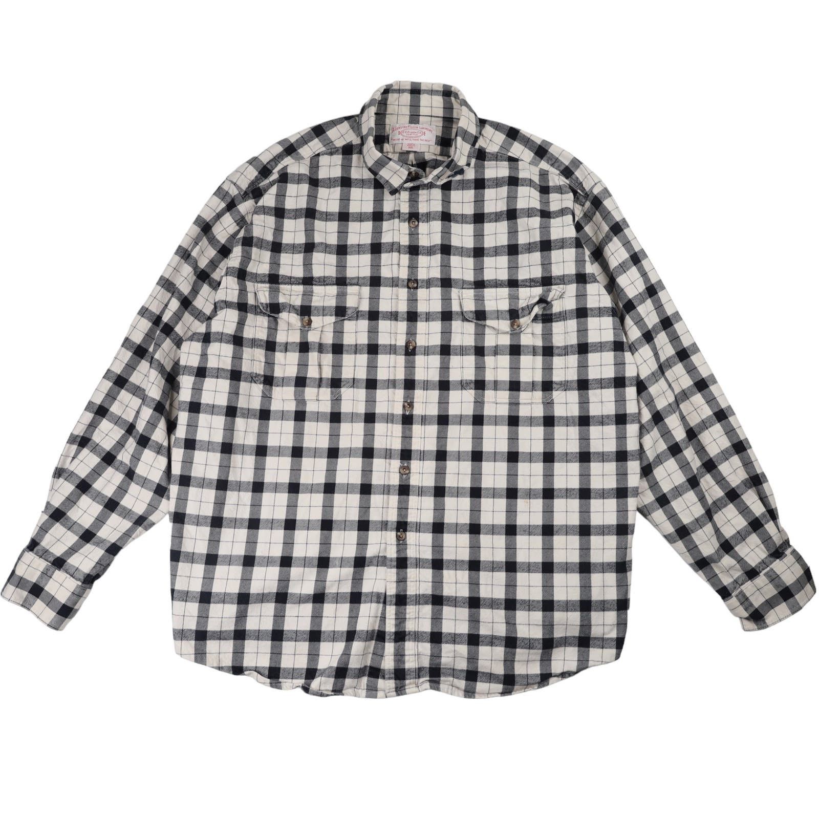 Image of C.c. Filson Heavy Flannel Button Up Shirt, Men's (Size XL)