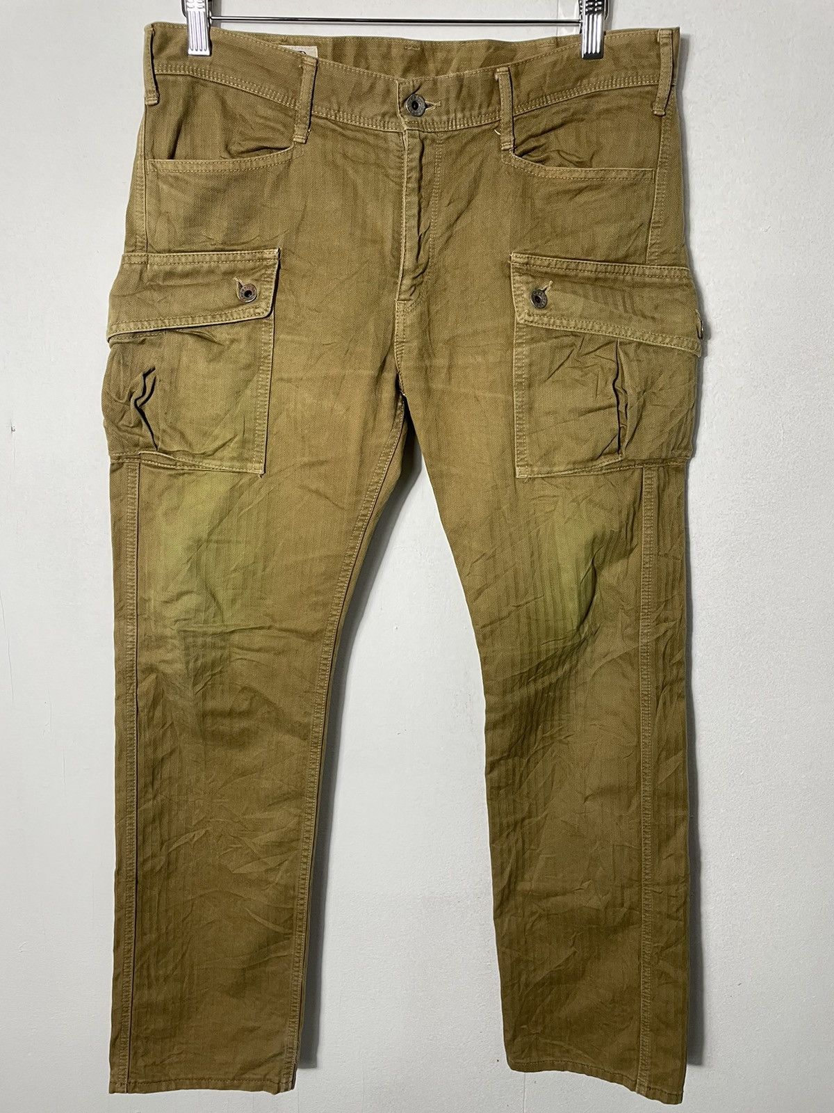 Spellbound Vintage Spellbound Army Look Like Trousers Size US 33 - 1 Thumbnail