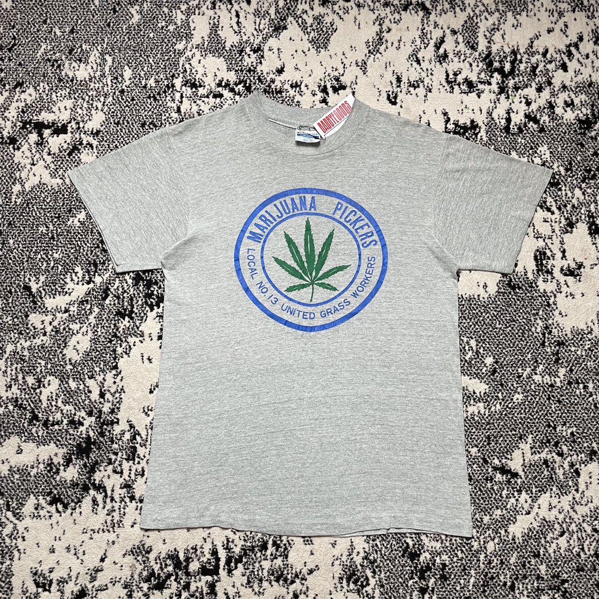 Vintage 💥RARE FIND💥 Vintage 80s Marijuana Pickers Size US M / EU 48-50 / 2 - 1 Thumbnail
