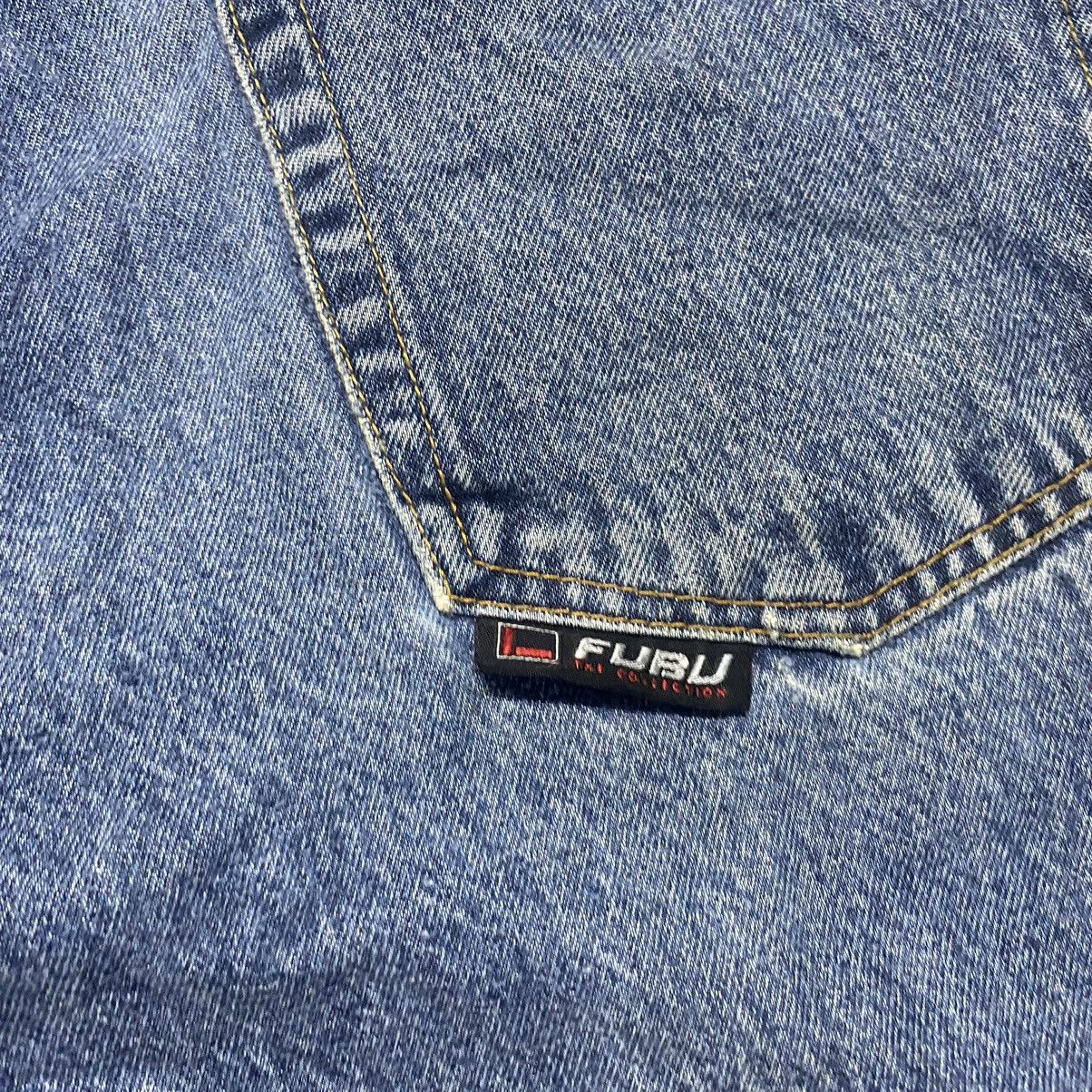 Fubu Vintage Fubu Light Wash Denim Baggy Jeans Size US 32 / EU 48 - 18 Thumbnail