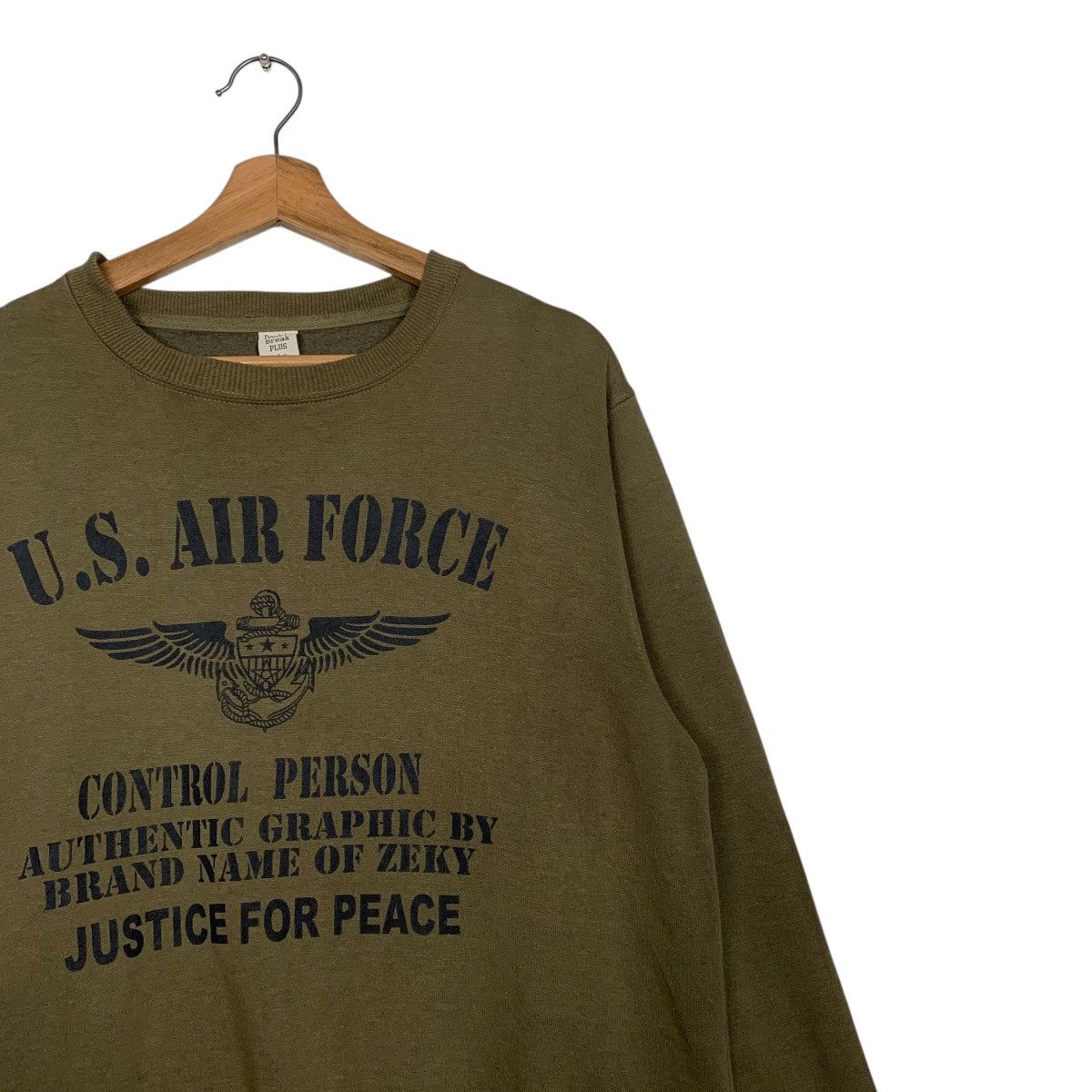Japanese Brand US Air Force Crewneck Sweatshirt Size US L / EU 52-54 / 3 - 5 Thumbnail