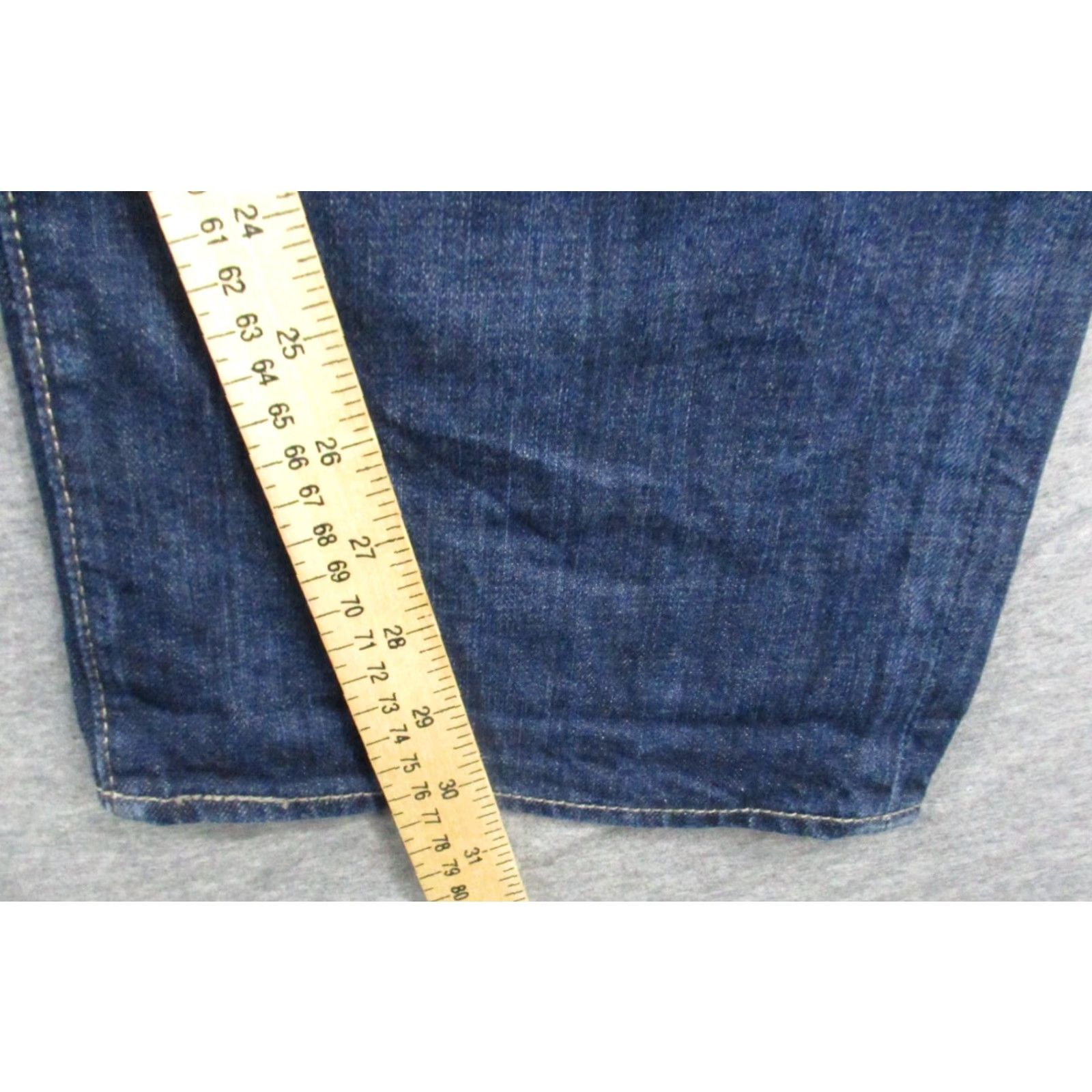 Levi's Levi's 501 XX Jeans 44x30 Blue Denim Button Fly Vintage USA 501XX Mens Straight Jeans Size US 44 / EU 60 - 7 Thumbnail