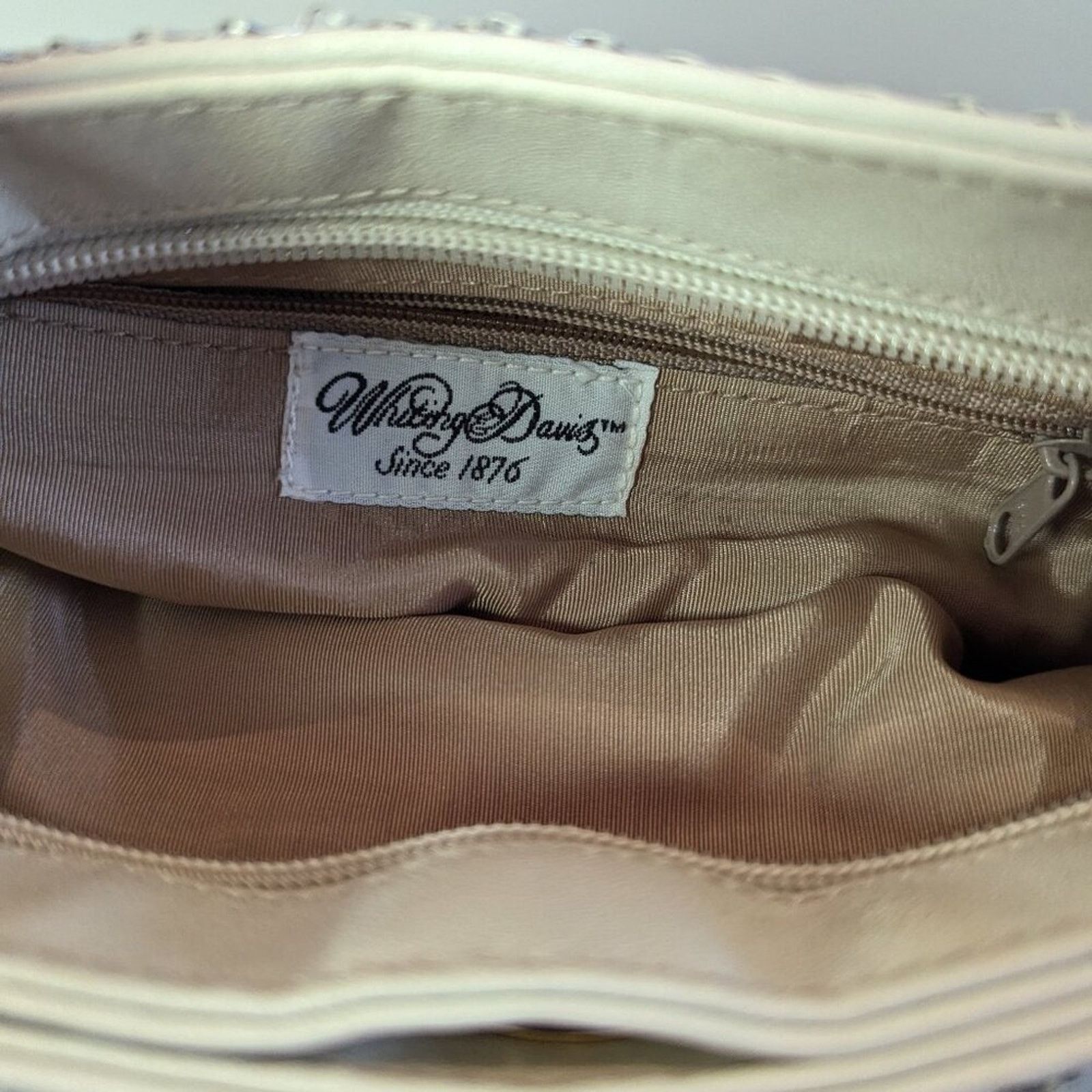 Vintage Whiting and Davis Vintage White Metal Mesh Crossbody Bag Size ONE SIZE - 7 Thumbnail