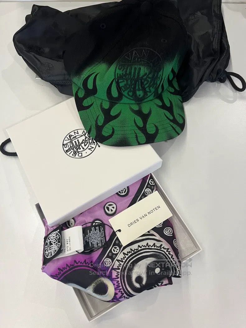 Dries Van Noten Dries Van Noten Stussy x DVN Collaborative Baseball Cap Size ONE SIZE - 3 Thumbnail