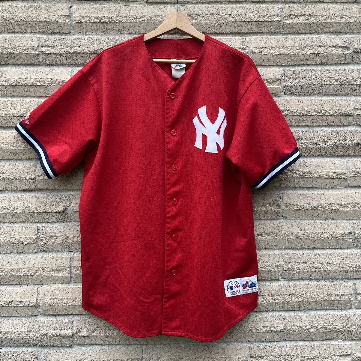 VTG 90s Majestic X New shops York Yankees 1998