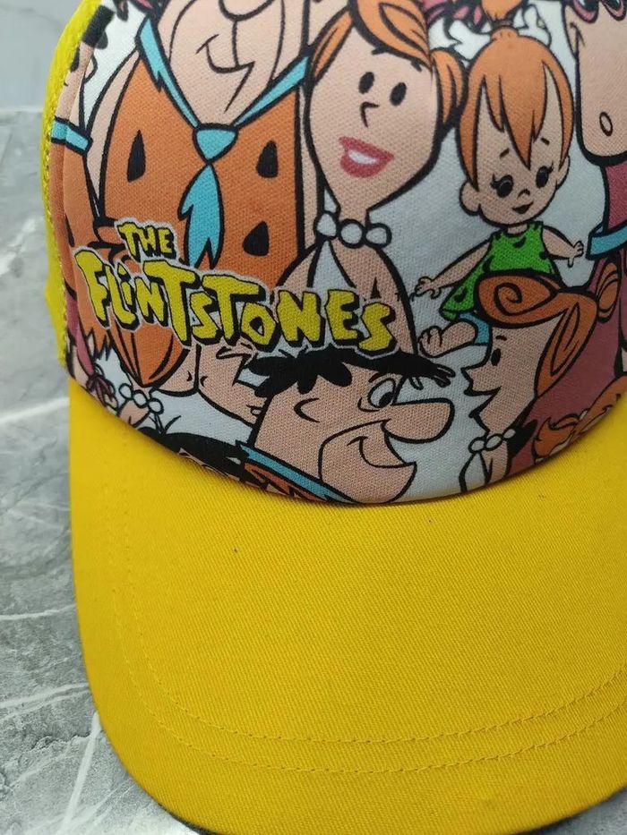 Anime 🔥 Vintage 🔥 Flintstones Trucker Hat Cap Size ONE SIZE - 3 Thumbnail