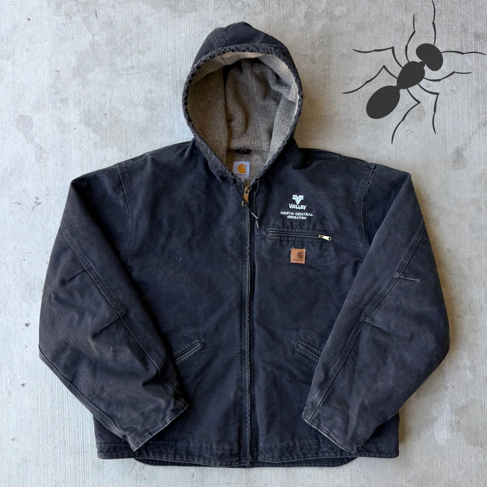 Carhartt × Vintage Carhartt J141 black sierra hooded work wear jacket Size US XXL / EU 58 / 5 - 1 Thumbnail