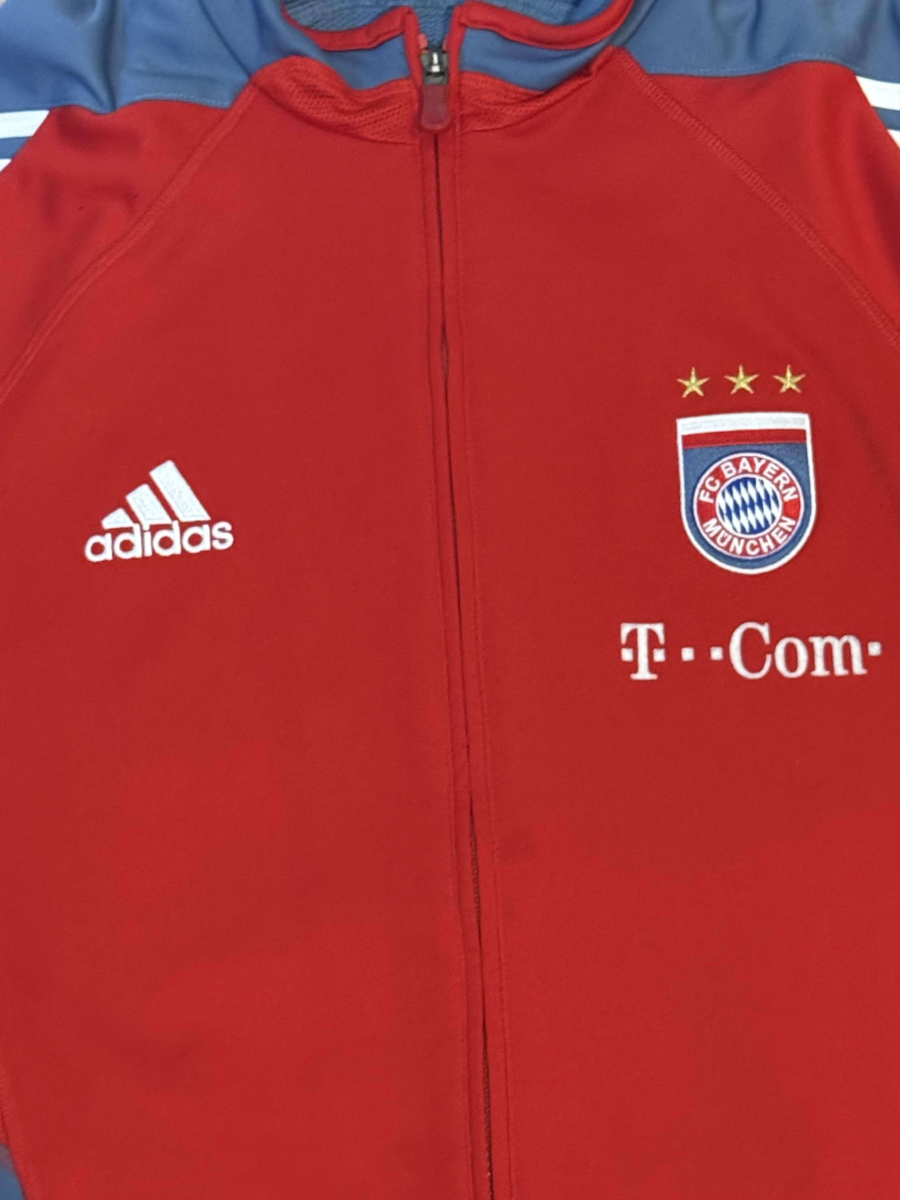 Adidas Fc Bayern 2005/06 Player Issue Track Jacket Size US L / EU 52-54 / 3 - 3 Thumbnail