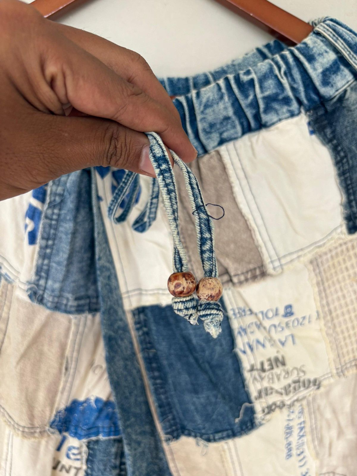 Japanese Brand × Vintage Rare El Redoe Haram pant Patch Work Design Kapital Inspired Size US 31 - 7 Thumbnail