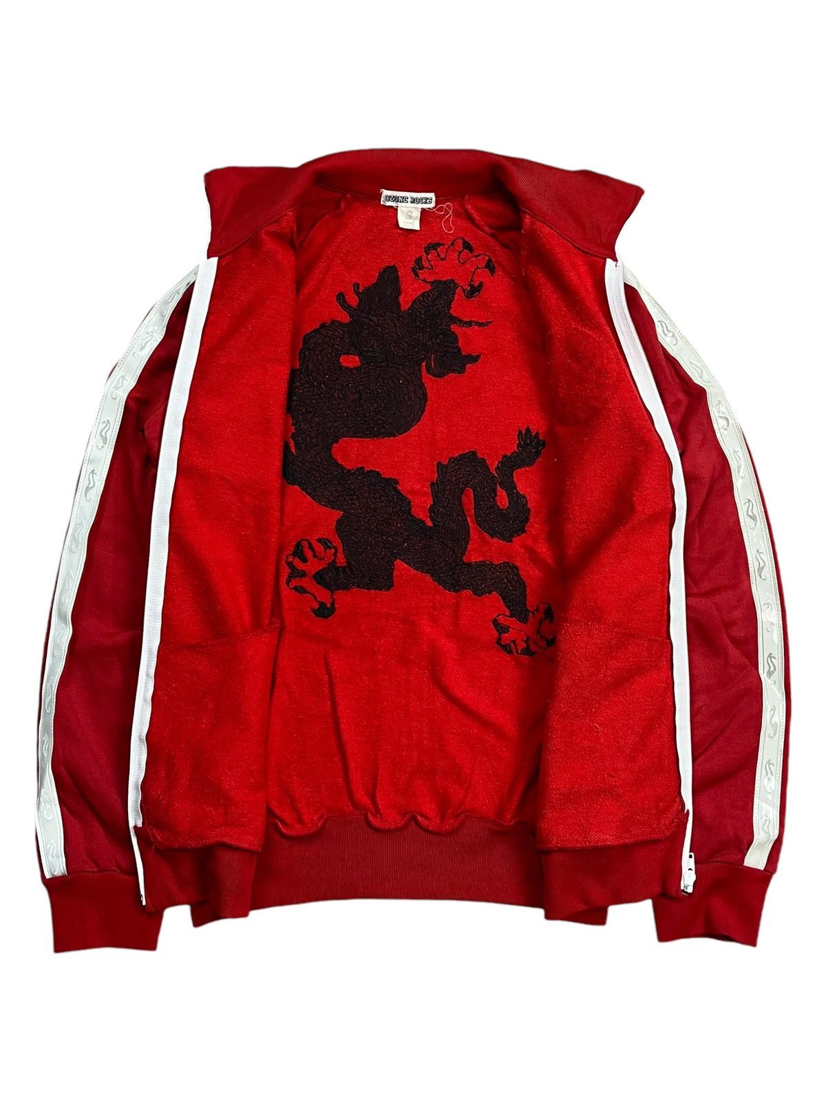 Vintage 2000s Ozone Rocks - Dragon Track Top Jacket Size US M / EU 48-50 / 2 - 4 Thumbnail
