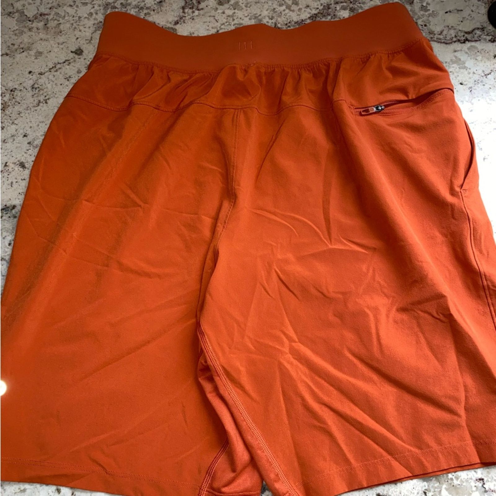 Lululemon Lululemon $68 Men’s T.H.E. Short 9" *Linerless Orange MED Size US 30 / EU 46 - 7 Thumbnail