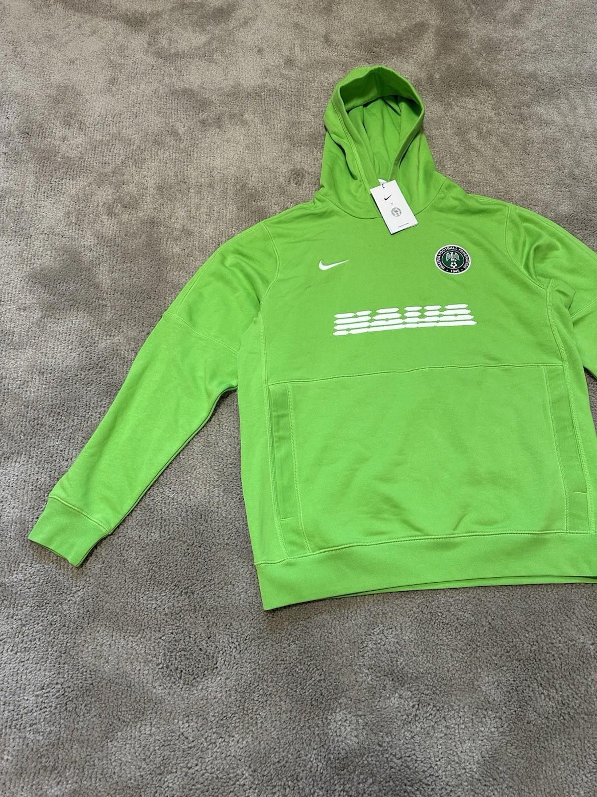 Nike NWT 2022-23 Nigeria Nike Terry Travel Hoodie Sz L Size US L / EU 52-54 / 3 - 2 Thumbnail