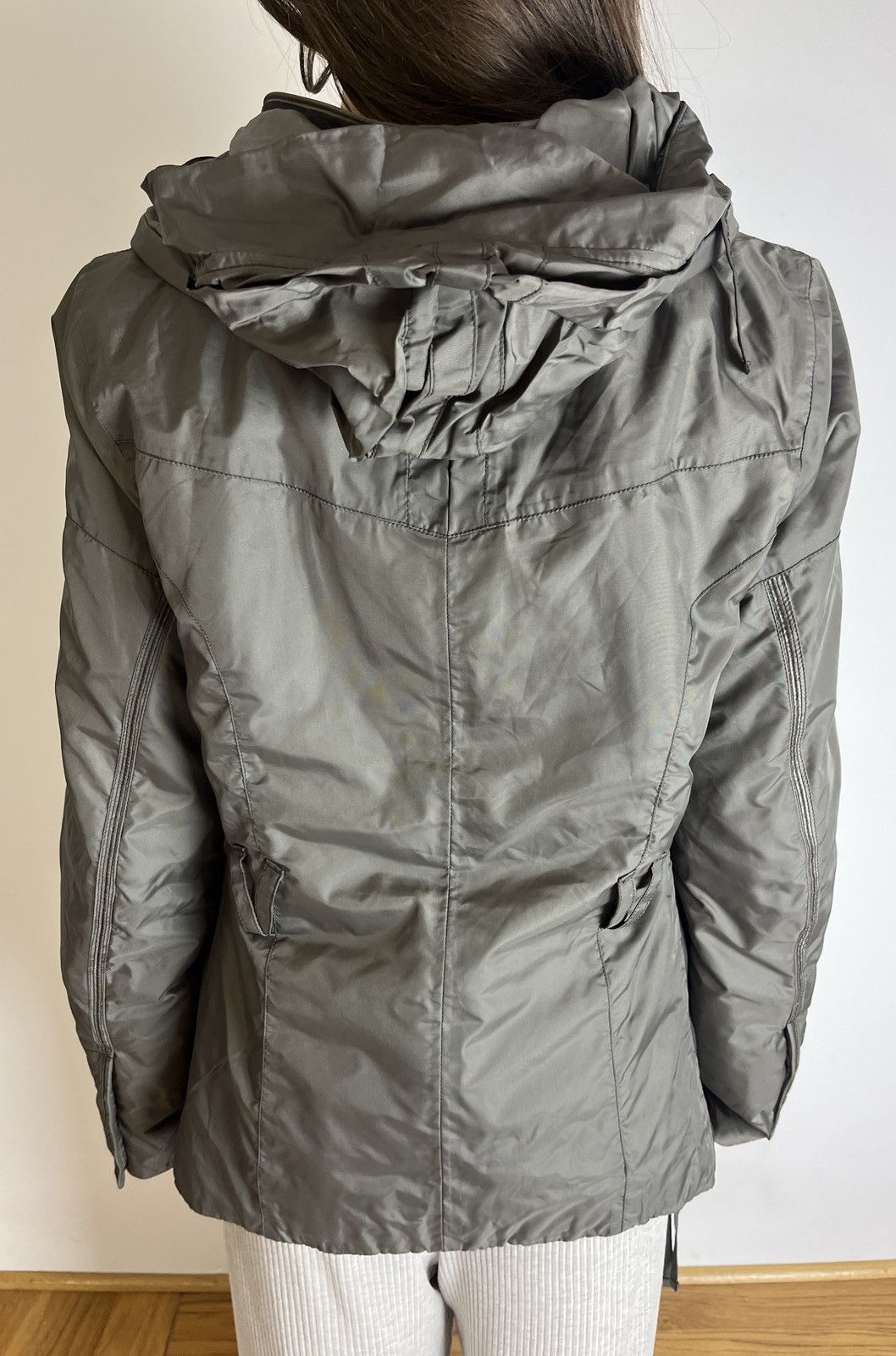 Marithe + Francois Girbaud Active Marithe Francois Girbaud Belted Avant-Garde Jacket Size M / US 6-8 / IT 42-44 - 5 Thumbnail