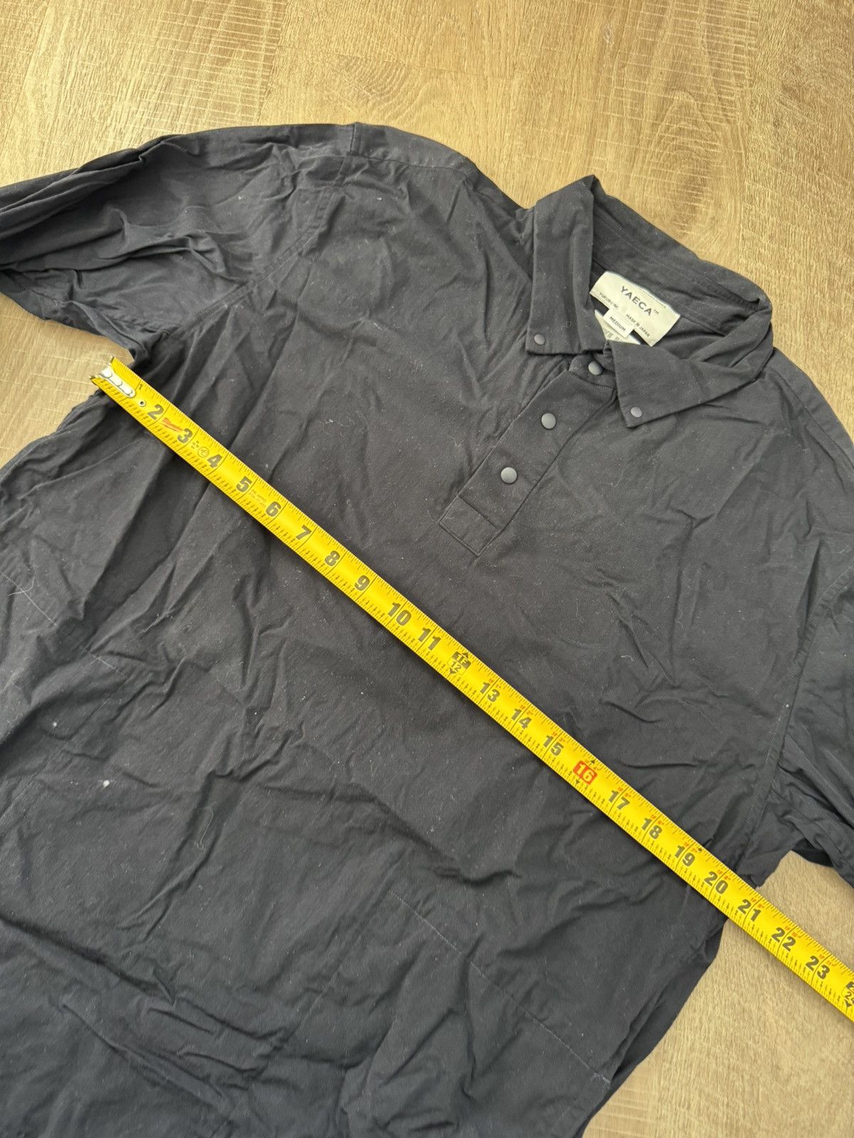 YAECA Hobinichi Long Sleeve Collar Shirt Size US M / EU 48-50 / 2 - 6 Thumbnail