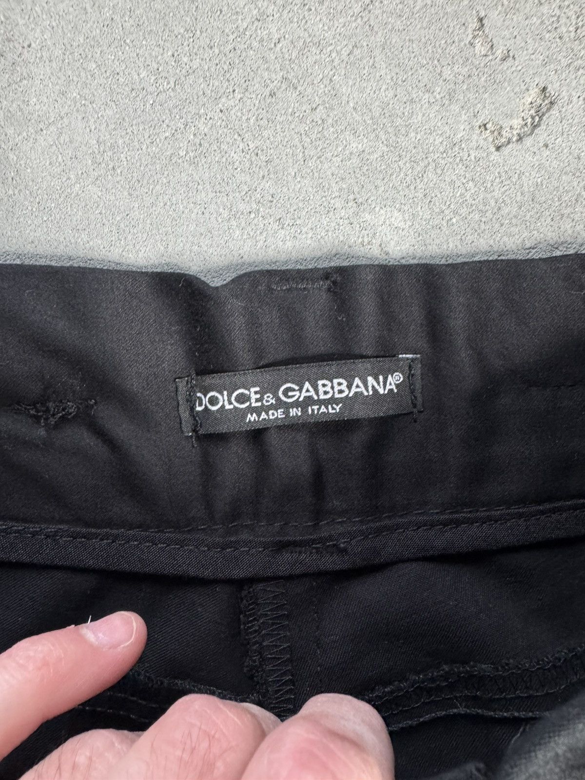 Dolce & Gabbana × Vintage Vintage Dolce Gabbana Pants DG multi pocket ZIP Size US 30 / EU 46 - 5 Thumbnail