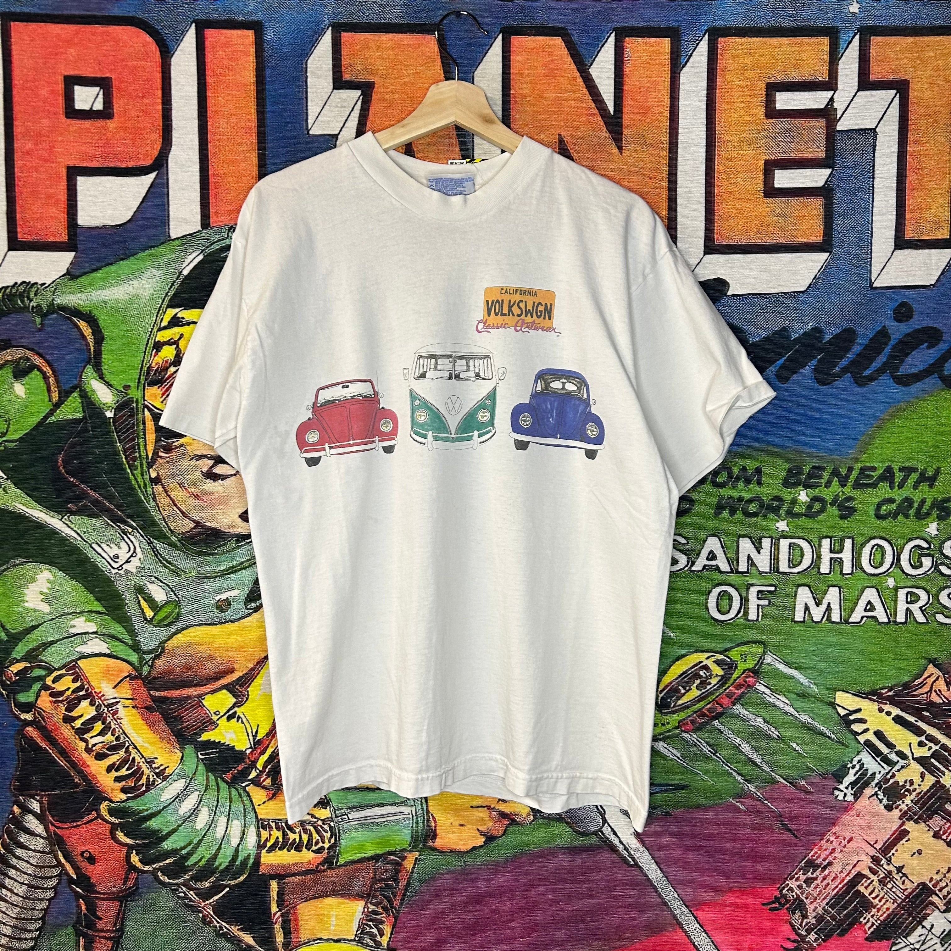 Vintage Vintage 90s Volkswagen Tee Size Large Size US L / EU 52-54 / 3 - 1 Thumbnail