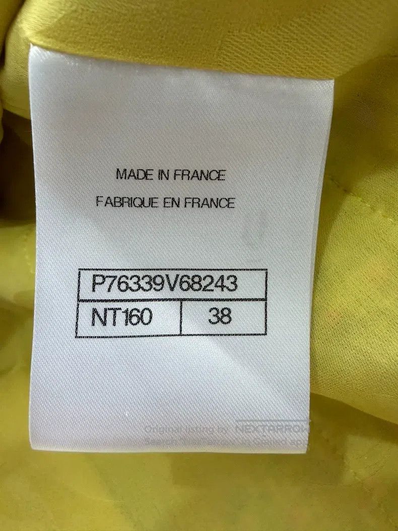 Chanel Chanel Yellow mixed-colour glazed button knitted coat Size XS / US 0-2 / IT 36-38 - 6 Thumbnail