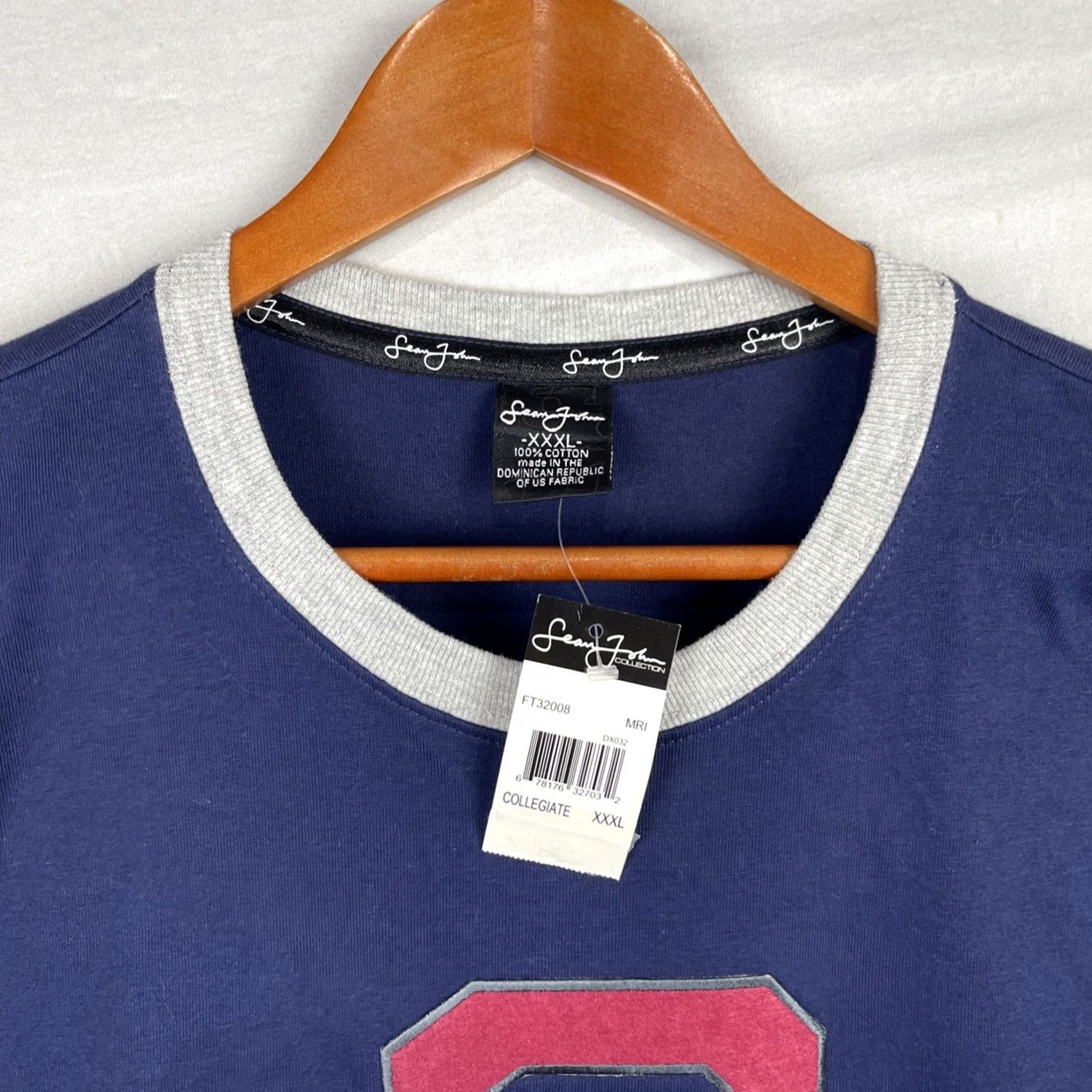 Sean John VINTAGE Sean John Shirt Mens 3XL Navy Blue Rag Hip Hop Streetwear Tee Y2K Shirt Mens Blue Graphic Print Crew Neck Short Sleeve Logo 2000s Mens Size US XXL / EU 58 / 5 - 6 Thumbnail