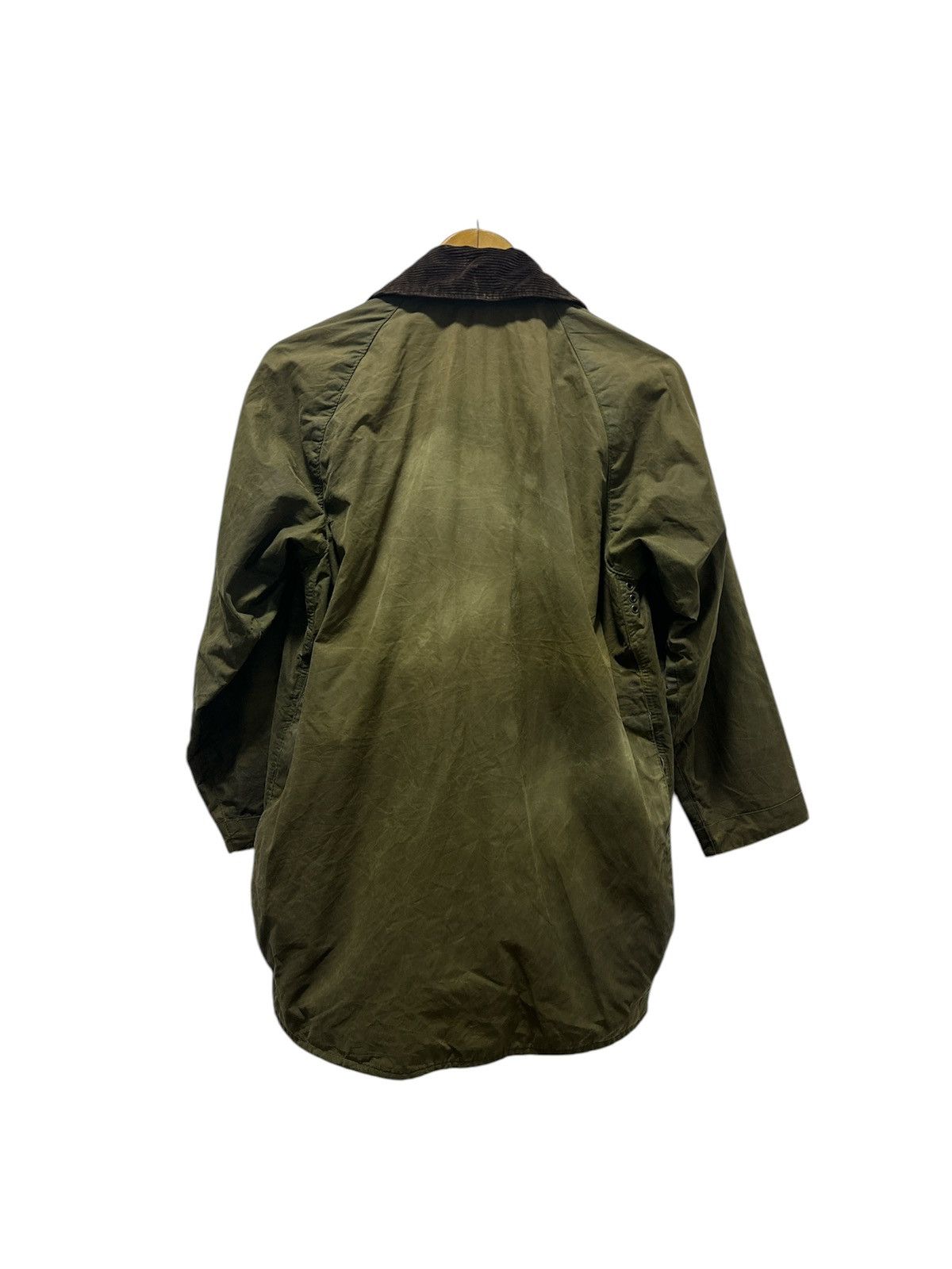 Barbour Barbour Beufort Waxed Cotton hunting Jacket distressted Size US M / EU 48-50 / 2 - 2 Thumbnail