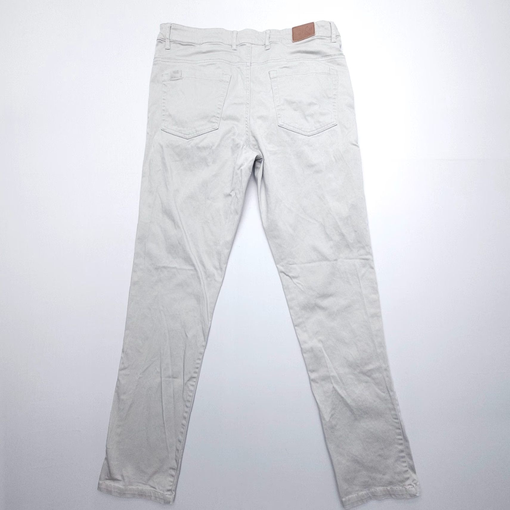 Vintage Southern Marsh Cahaba Comfort Stretch Twill Chino Pants Mens 33 x 32 Gray Preppy Shirt/Hoodie/??? Size US 33 - 2 Thumbnail