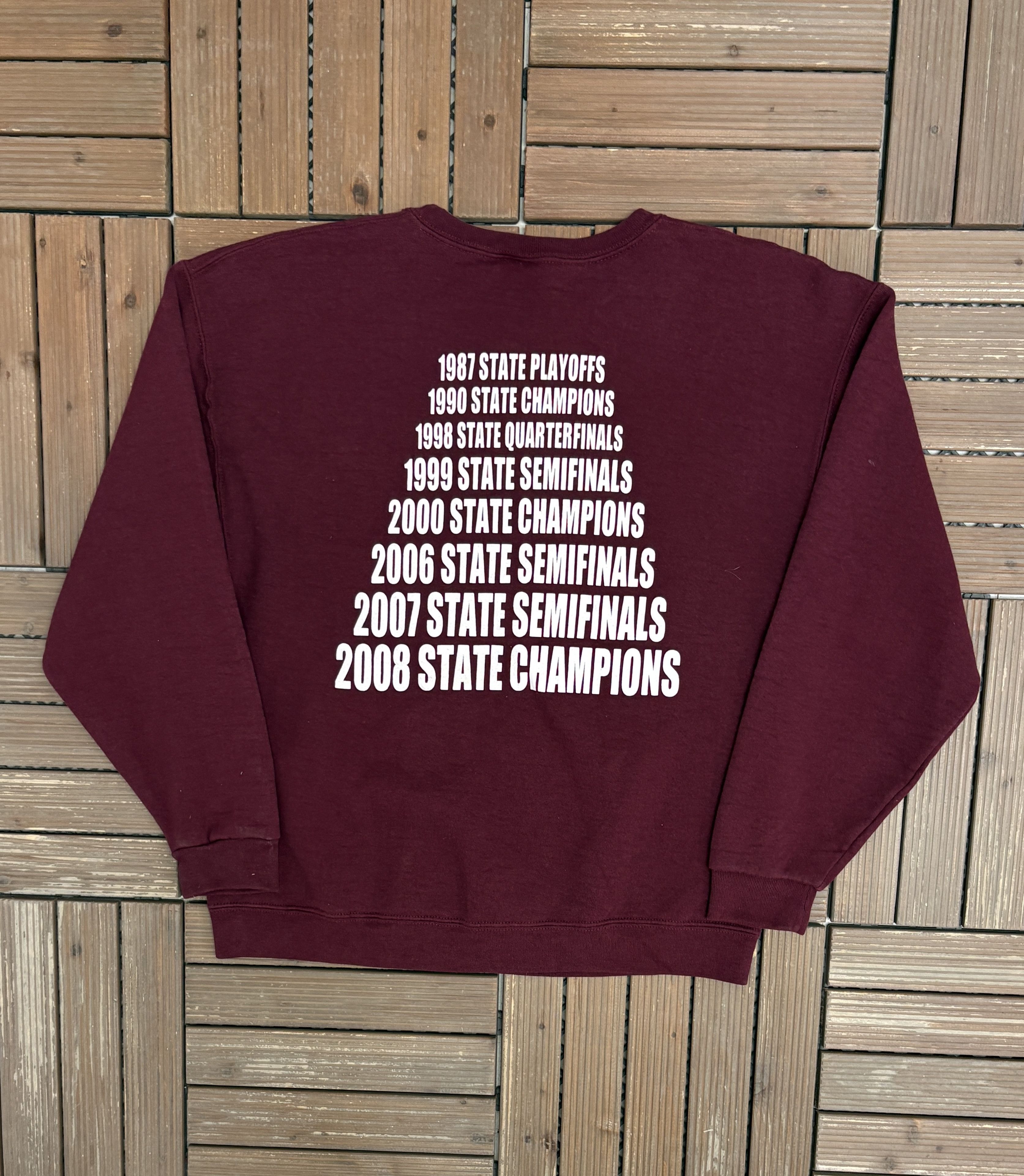 Russell Athletic Southern Cal Mustangs 2008 Iowa Class A Champions Crewneck Size US M / EU 48-50 / 2 - 4 Thumbnail