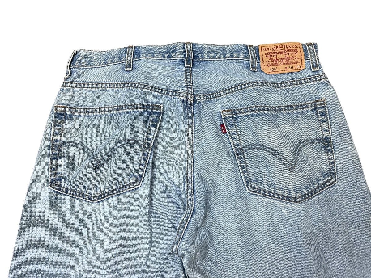 Levi's Vintage Levi’s 505 Regular Fit Jeans Size US 38 / EU 54 - 3 Thumbnail