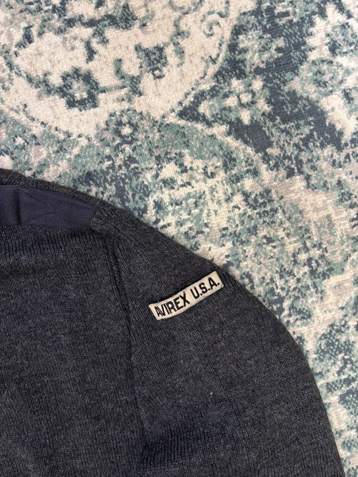Avirex vintage avirex pilot usa knit sweater Size US XL / EU 56 / 4 - 5 Thumbnail