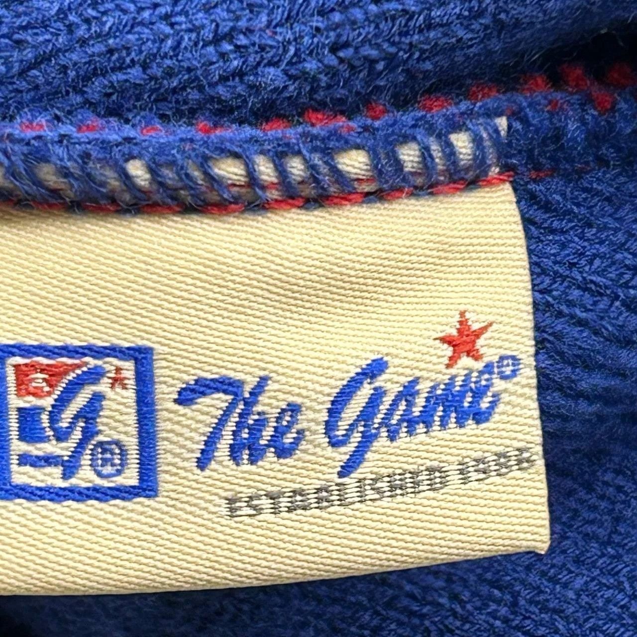 The Game Colorado Flag Hat Men Blue Red Cuffed Beanie Pom Pom Size ONE SIZE - 6 Thumbnail