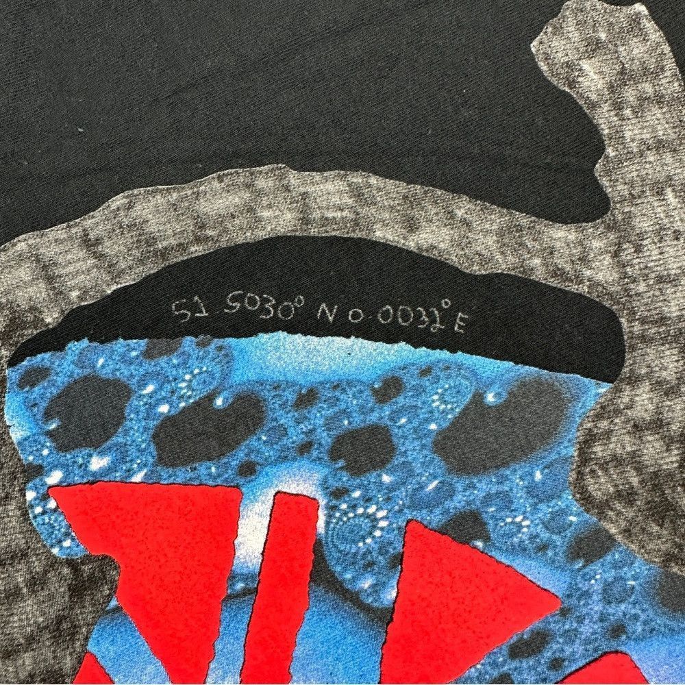 Travis Scott Travis Scott Men's Size Large 100% Cotton O2 Union Jack Bla Size US L / EU 52-54 / 3 - 9 Thumbnail
